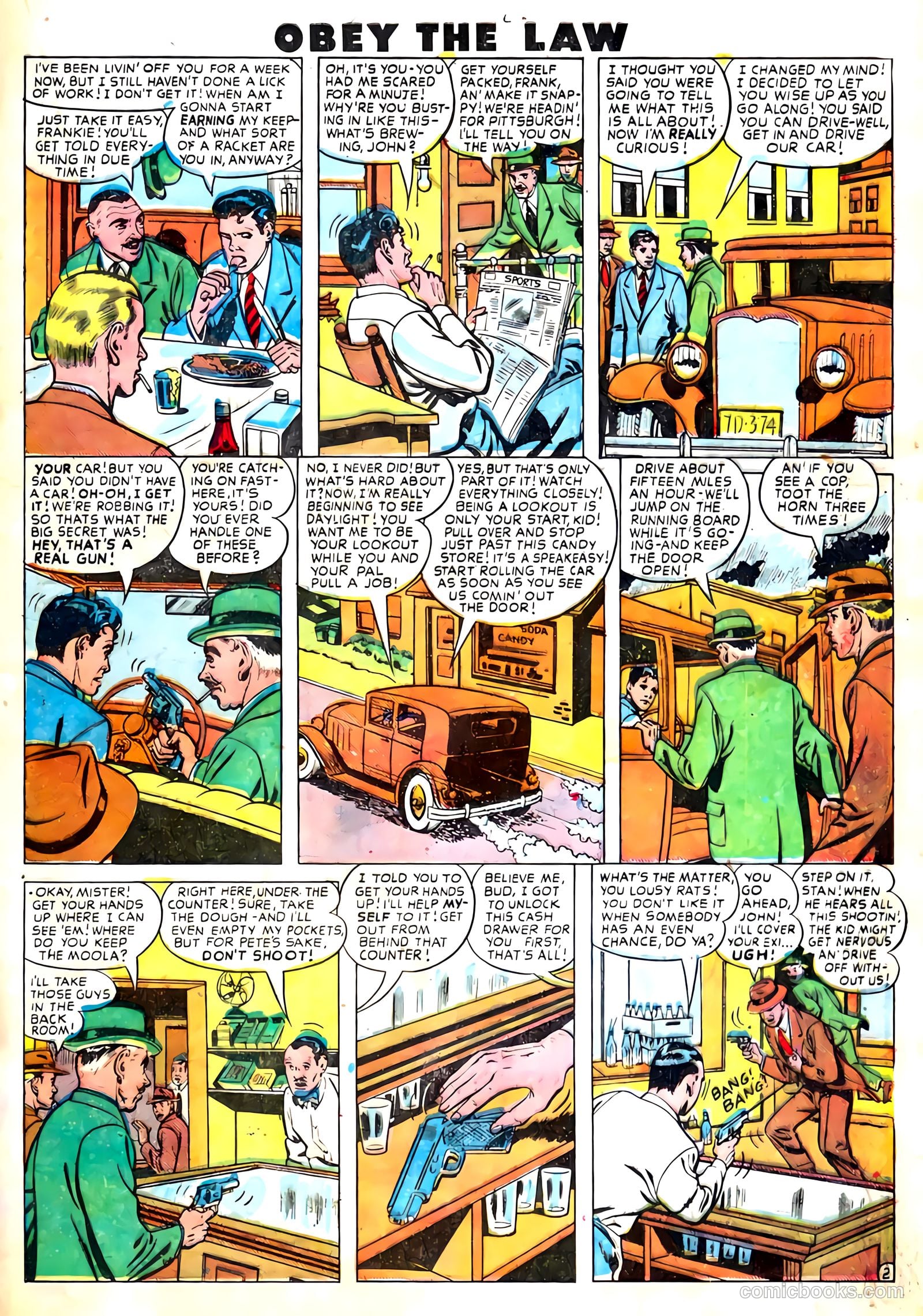Crime and Punishment #3 (1948) — page 37 of 52