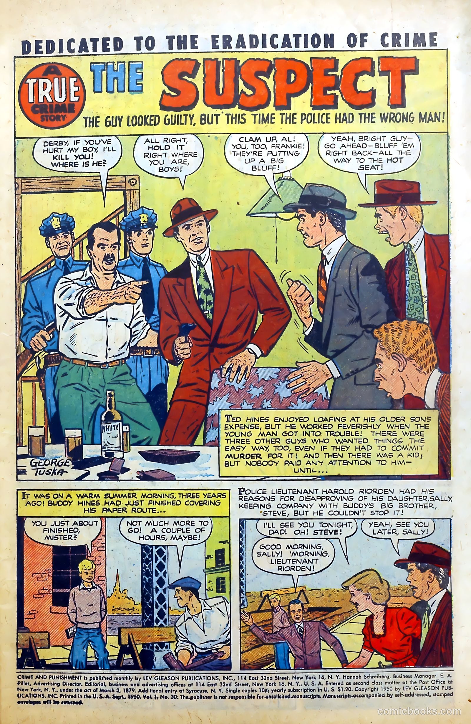 Crime and Punishment #30 (1950) — page 3 of 52