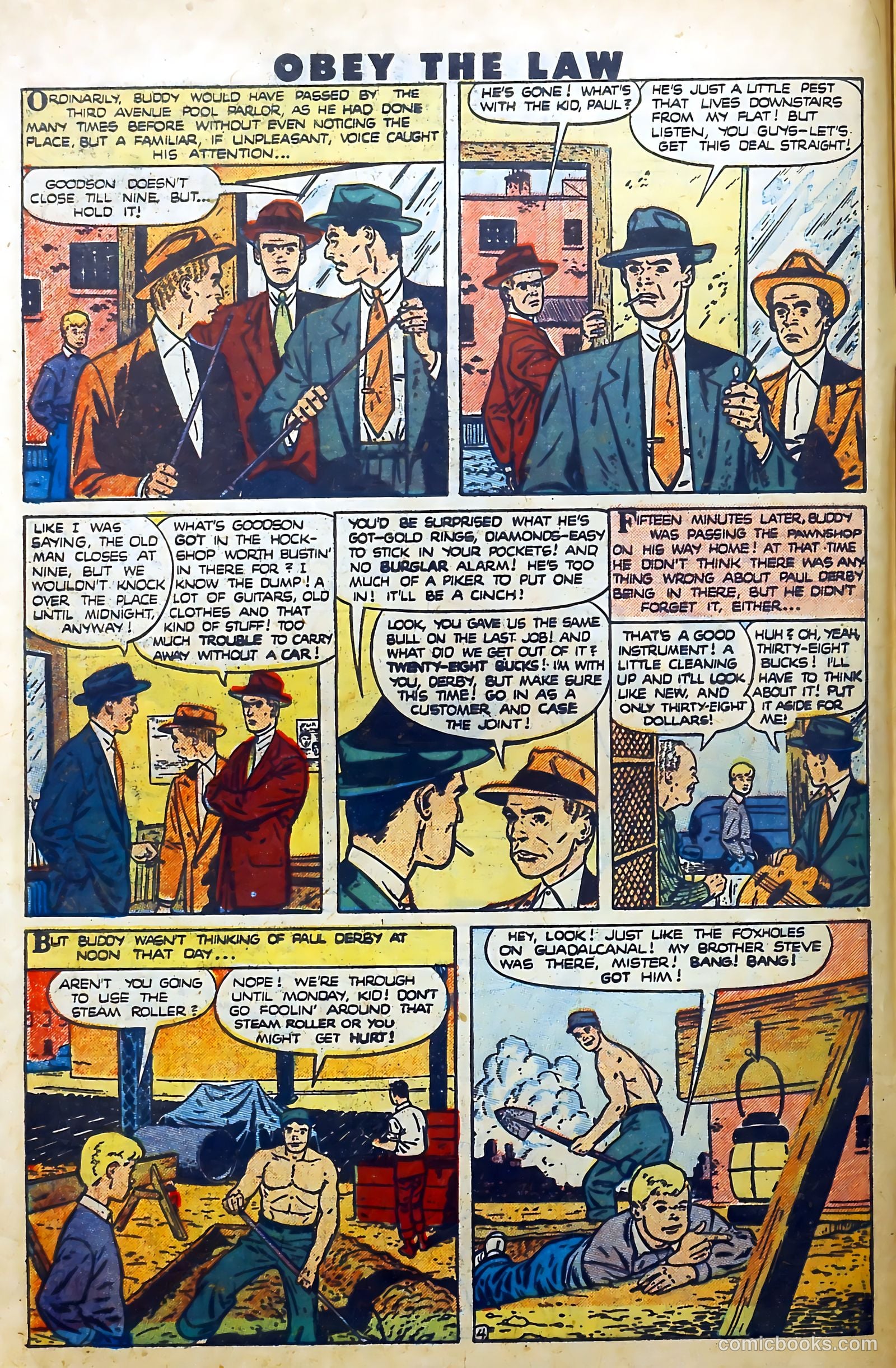 Crime and Punishment #30 (1950) — page 6 of 52