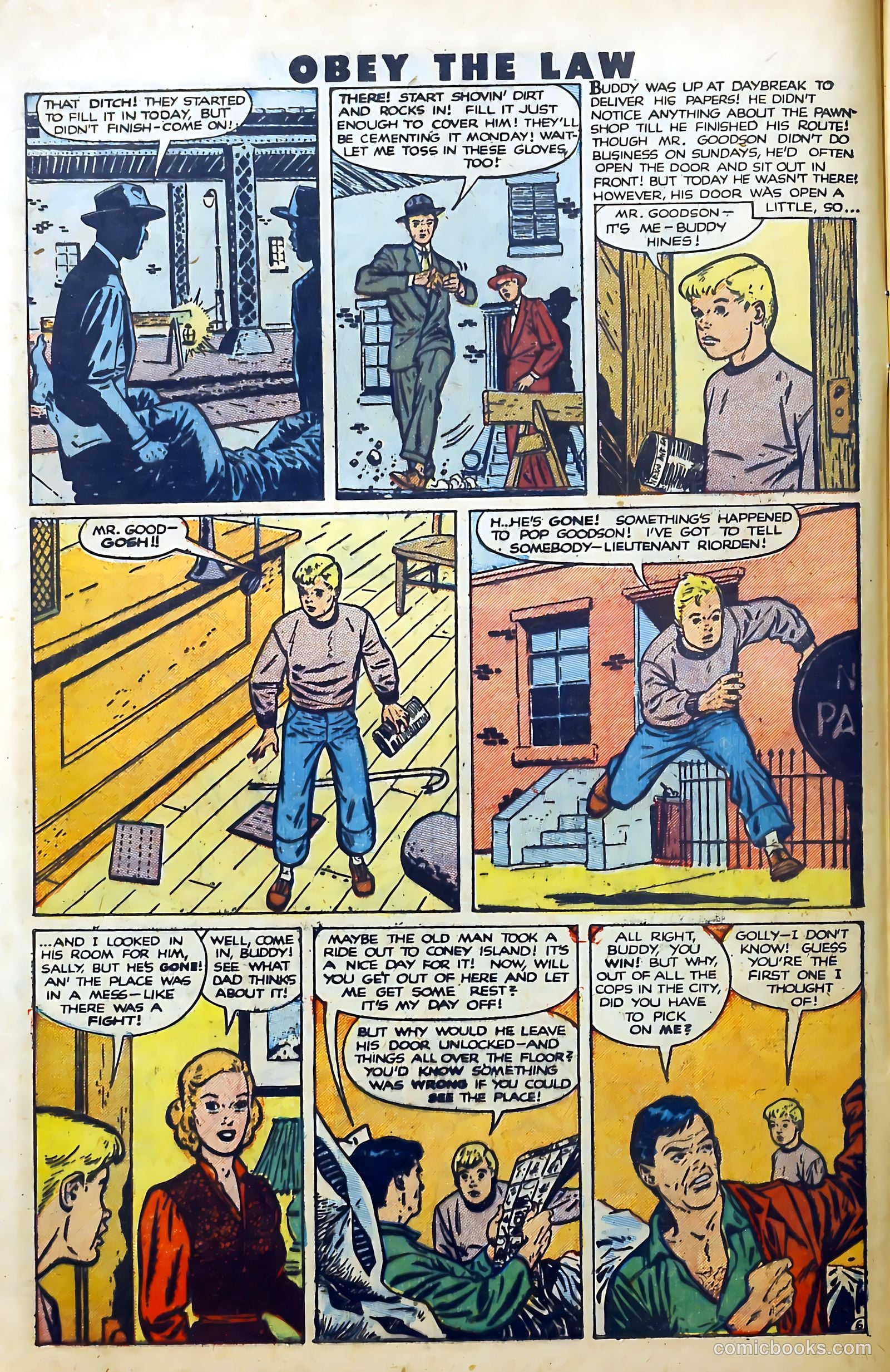 Crime and Punishment #30 (1950) — page 8 of 52