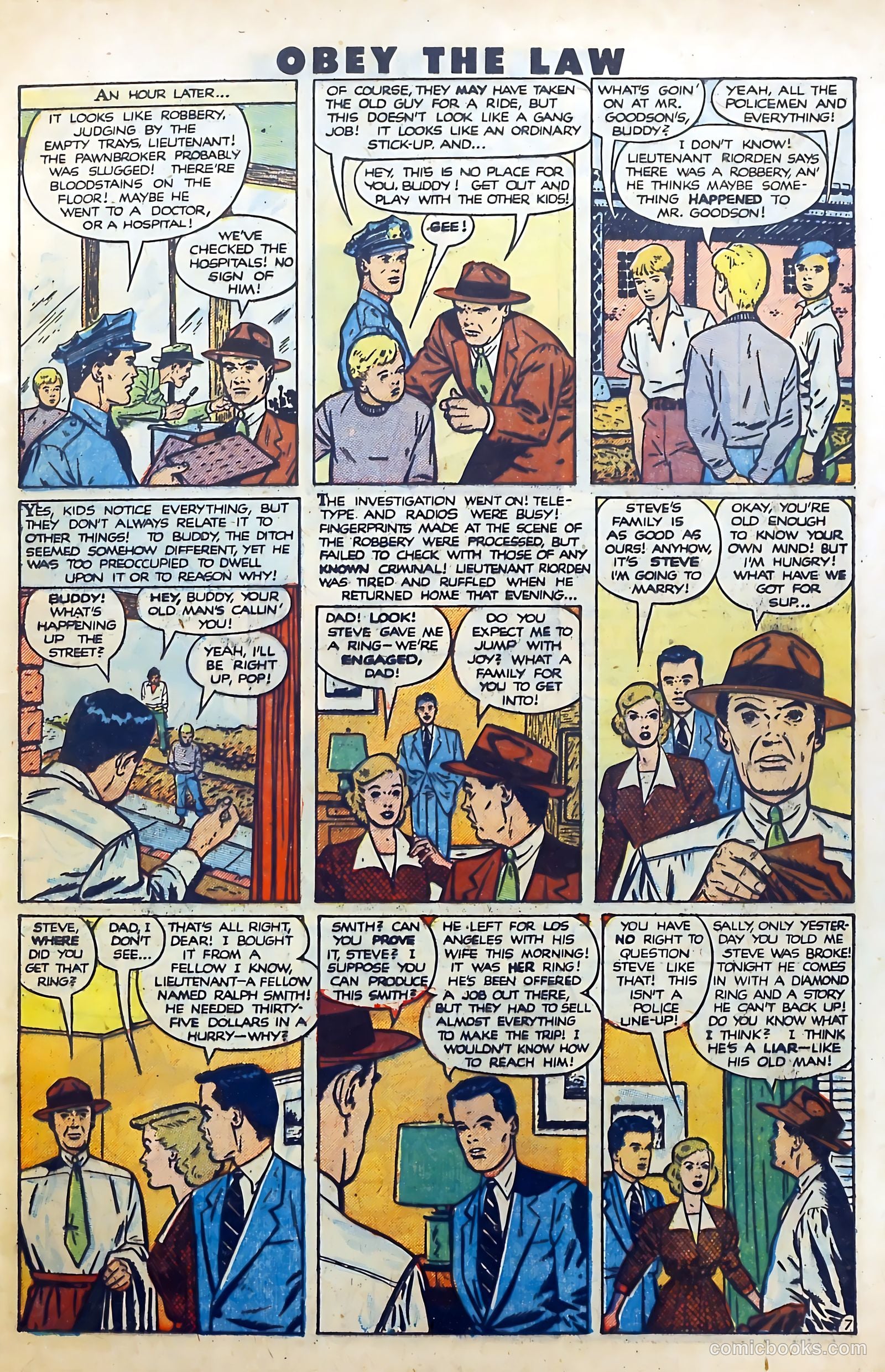 Crime and Punishment #30 (1950) — page 9 of 52