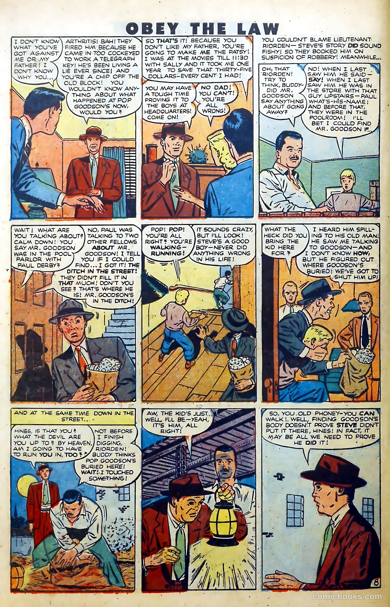 Crime and Punishment #30 (1950) — page 10 of 52