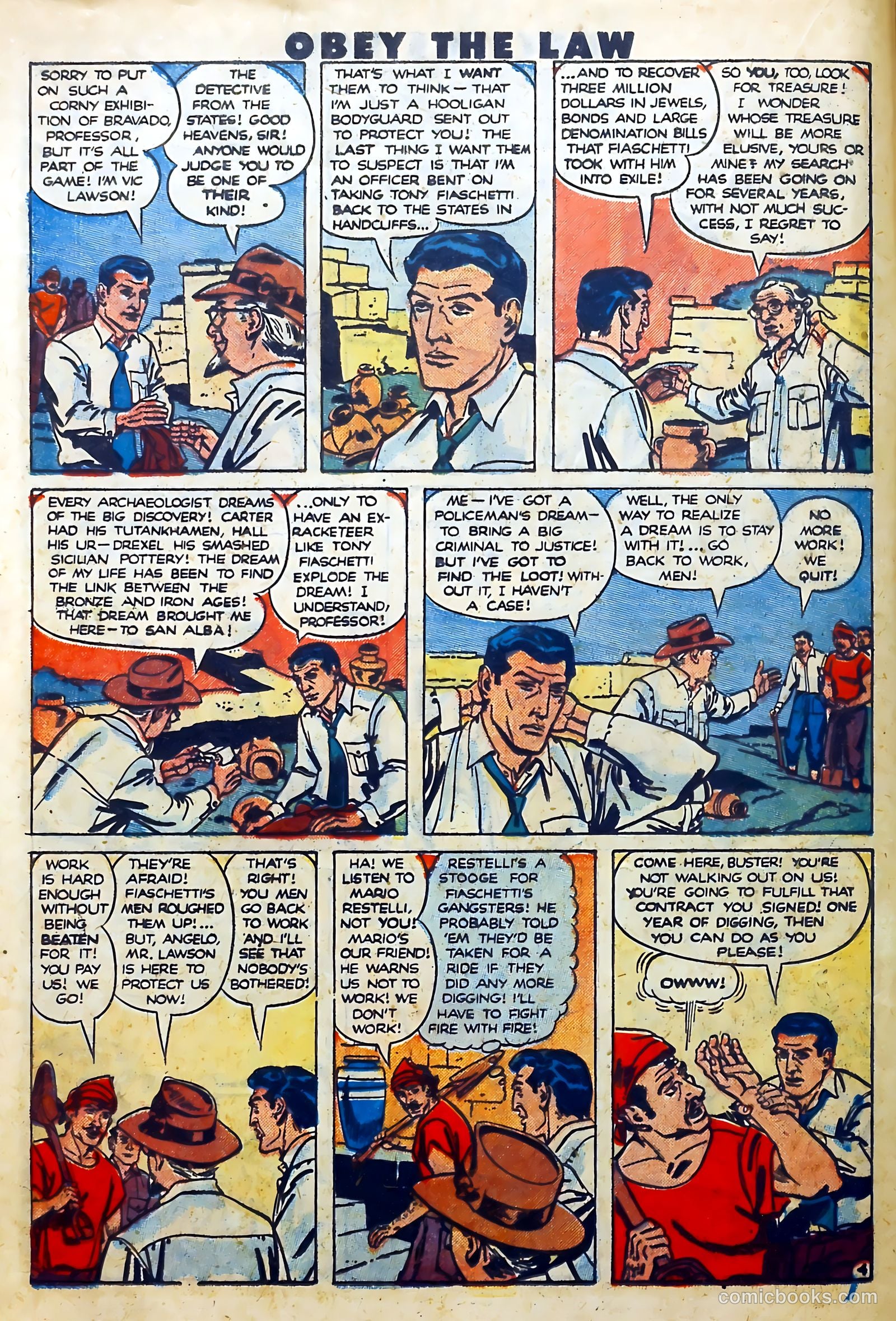 Crime and Punishment #30 (1950) — page 18 of 52