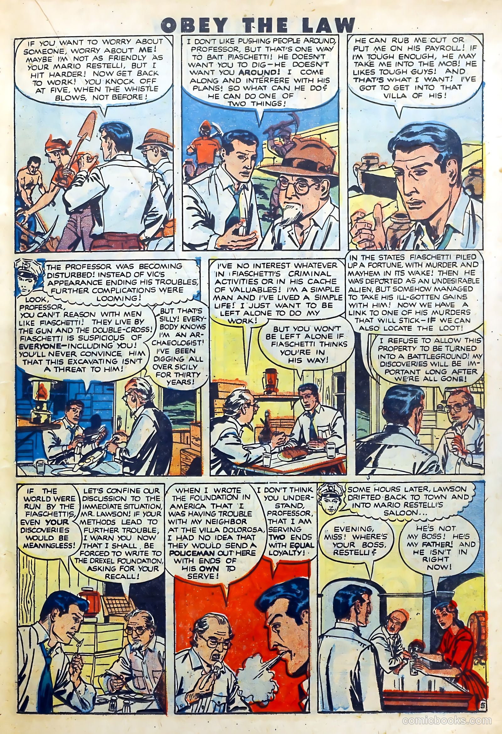 Crime and Punishment #30 (1950) — page 19 of 52