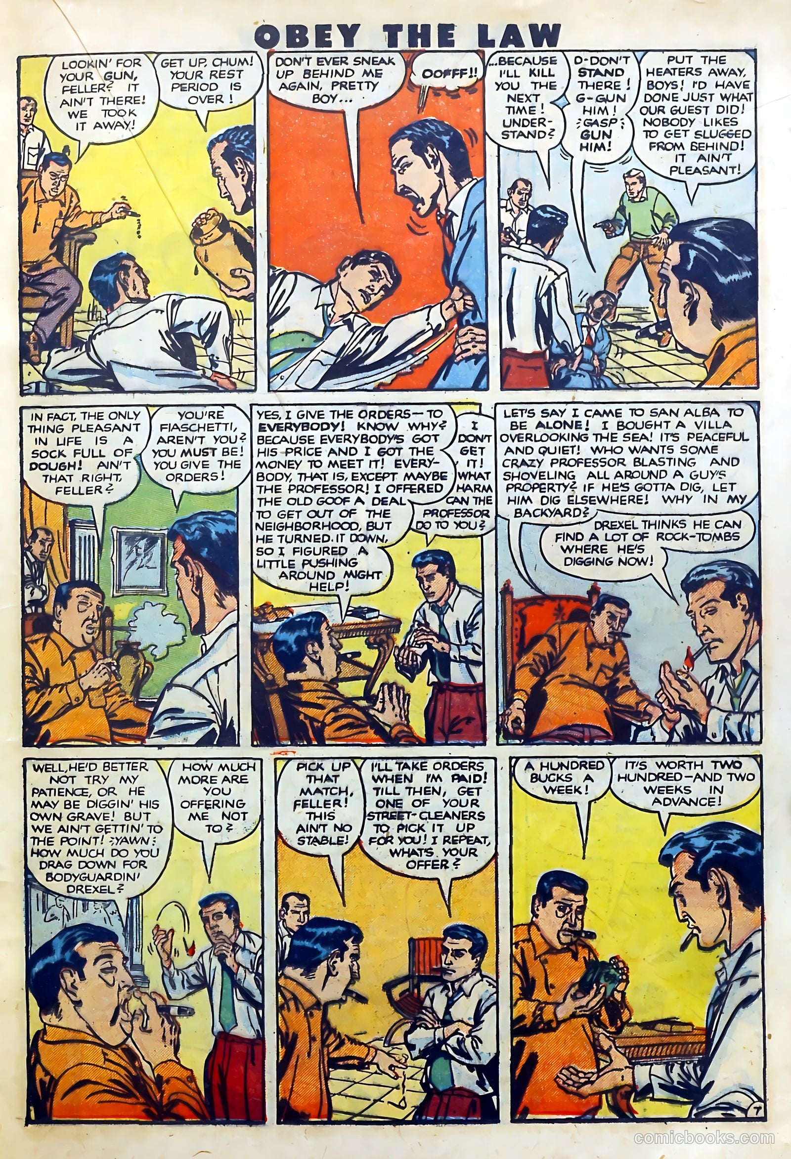 Crime and Punishment #30 (1950) — page 21 of 52