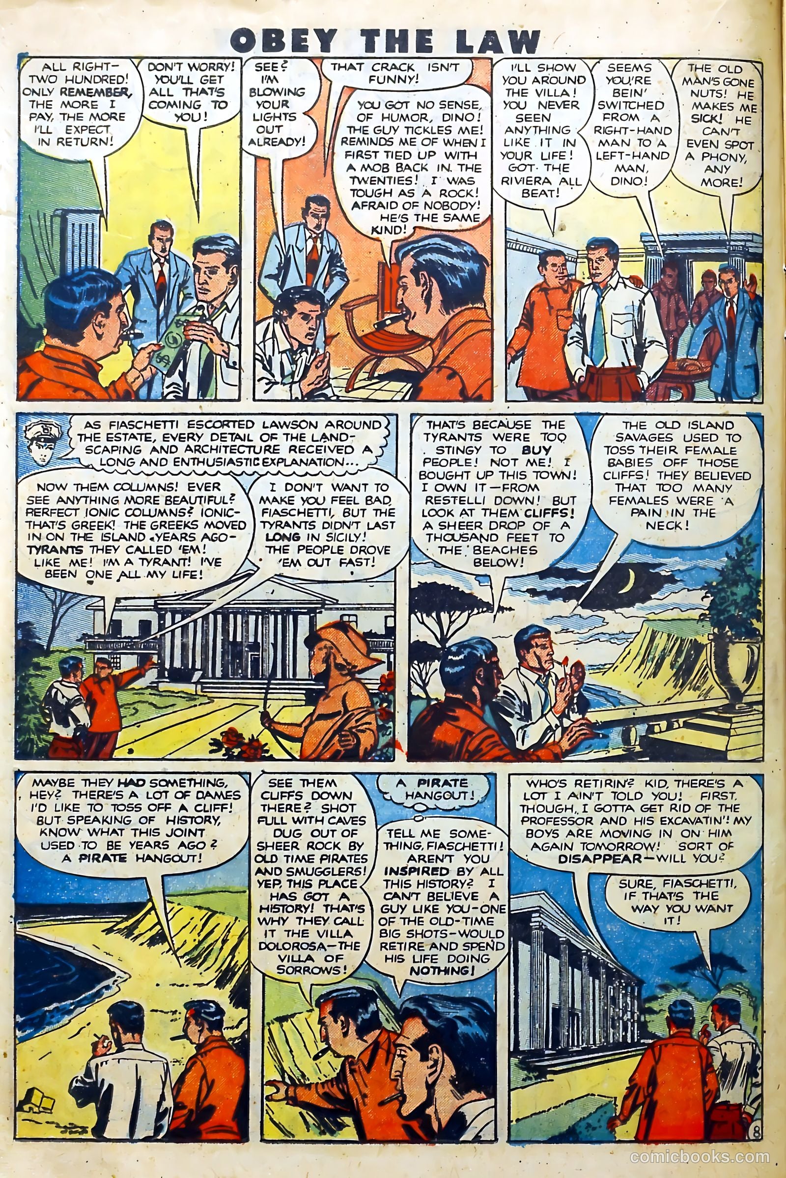 Crime and Punishment #30 (1950) — page 22 of 52