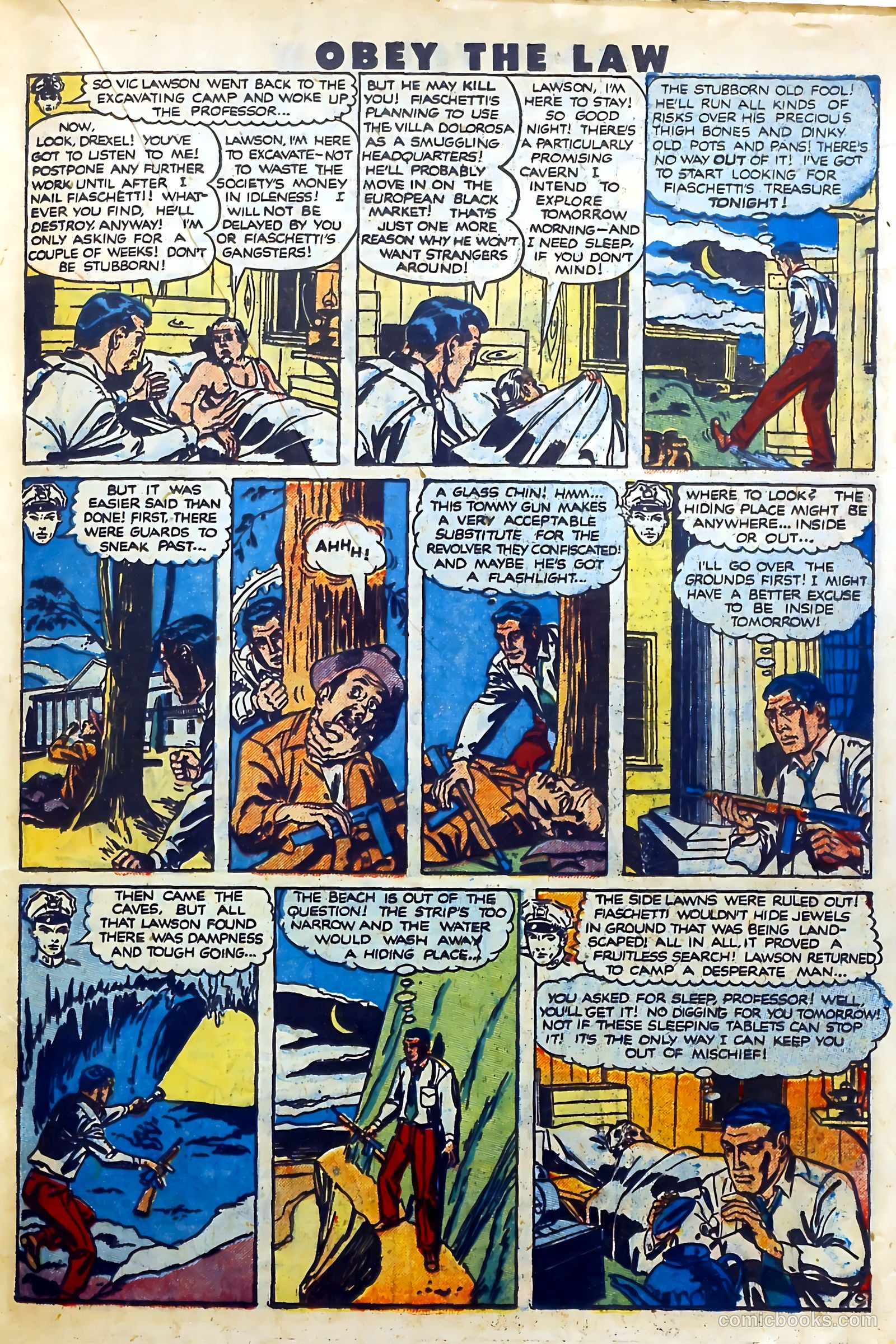 Crime and Punishment #30 (1950) — page 23 of 52