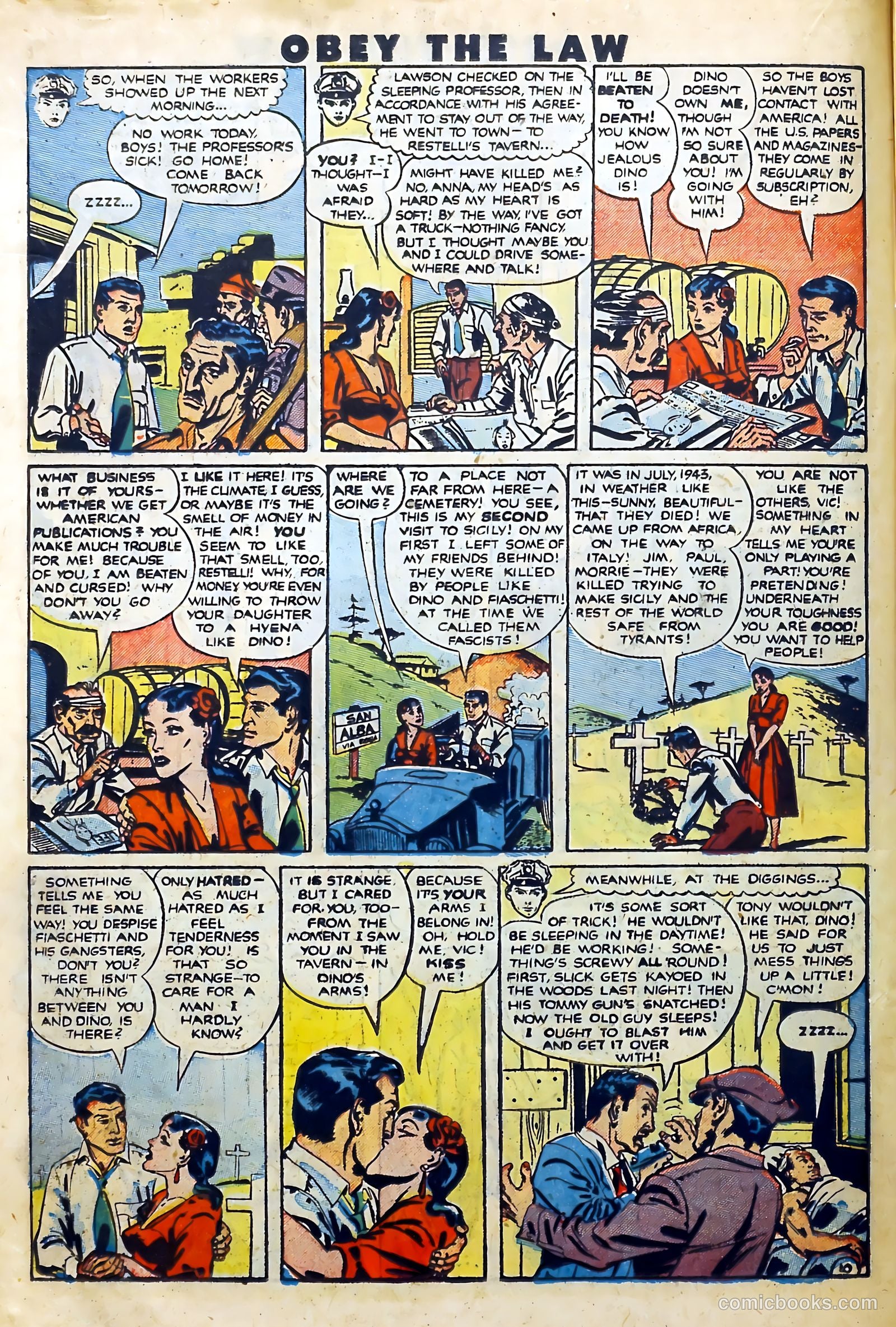 Crime and Punishment #30 (1950) — page 24 of 52