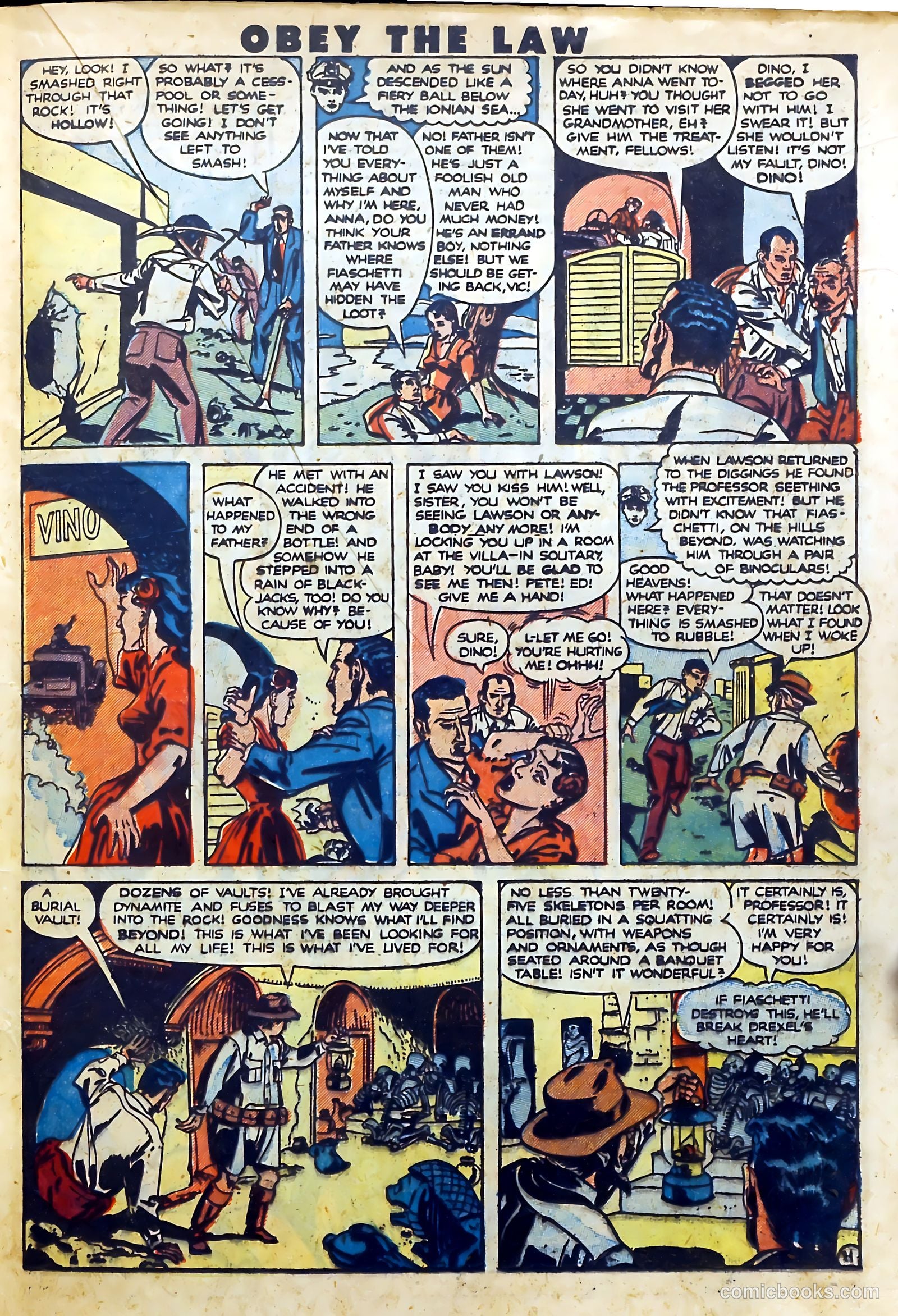 Crime and Punishment #30 (1950) — page 25 of 52