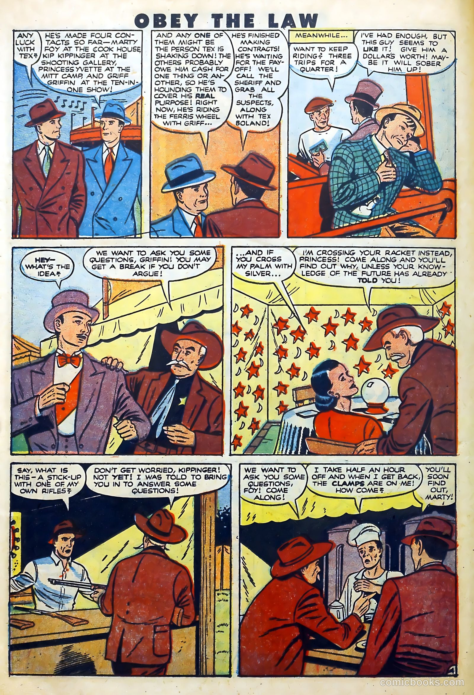 Crime and Punishment #30 (1950) — page 34 of 52