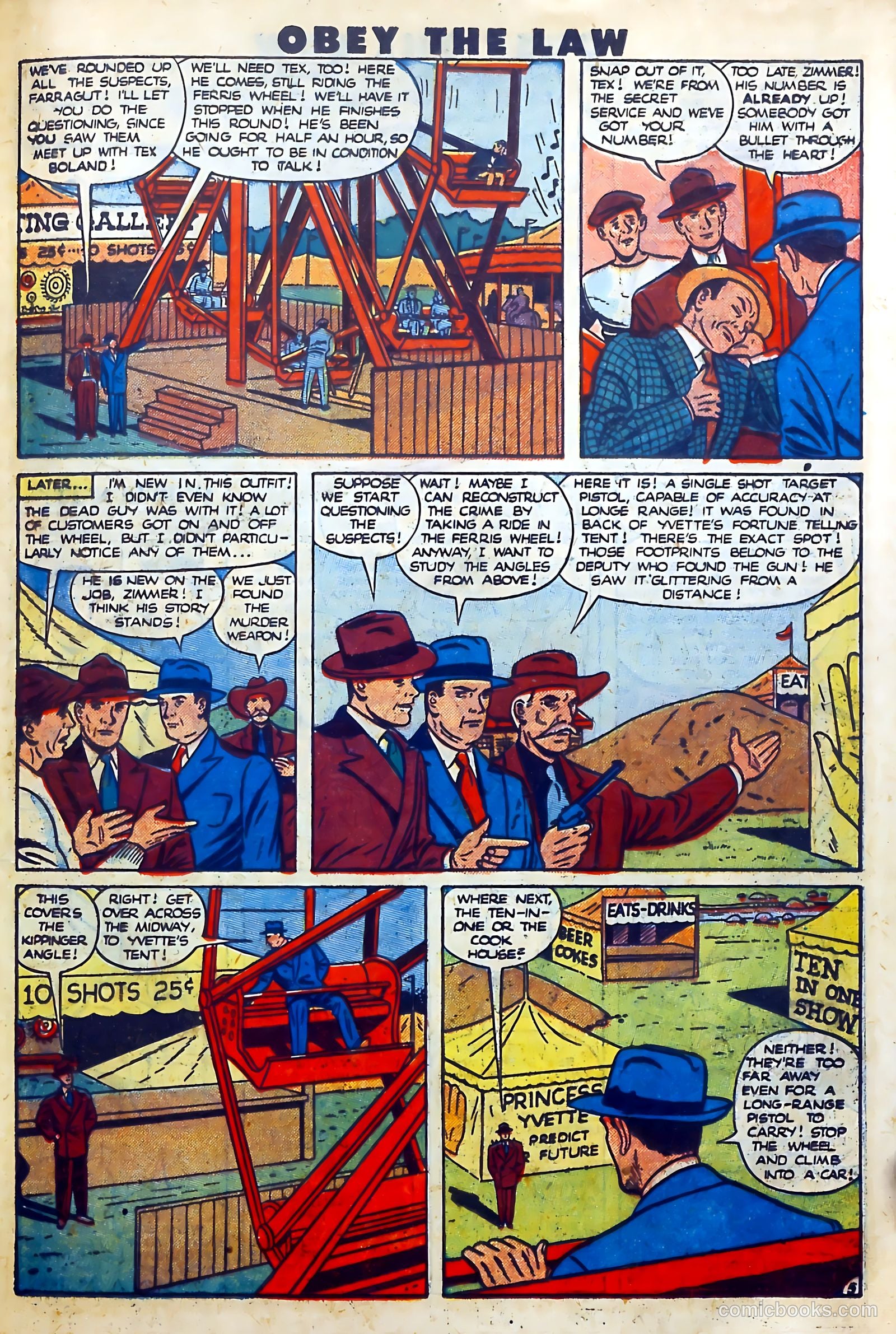 Crime and Punishment #30 (1950) — page 35 of 52
