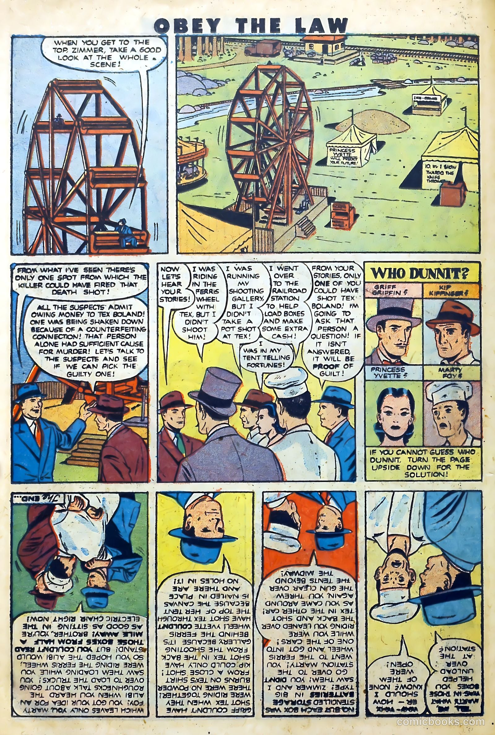 Crime and Punishment #30 (1950) — page 36 of 52