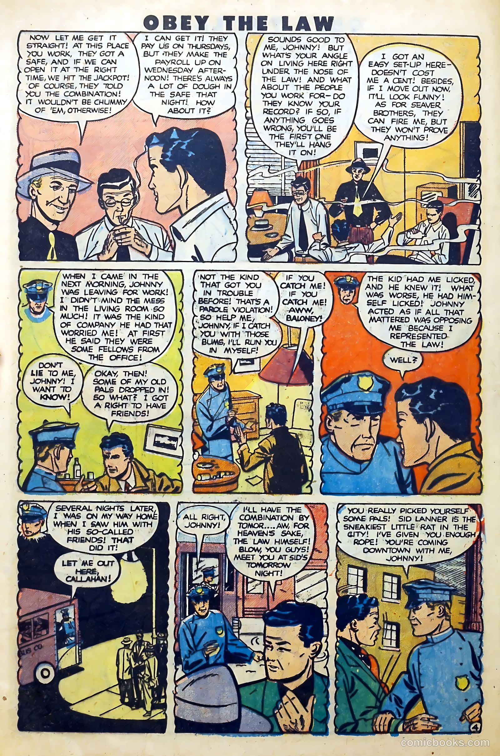 Crime and Punishment #30 (1950) — page 44 of 52