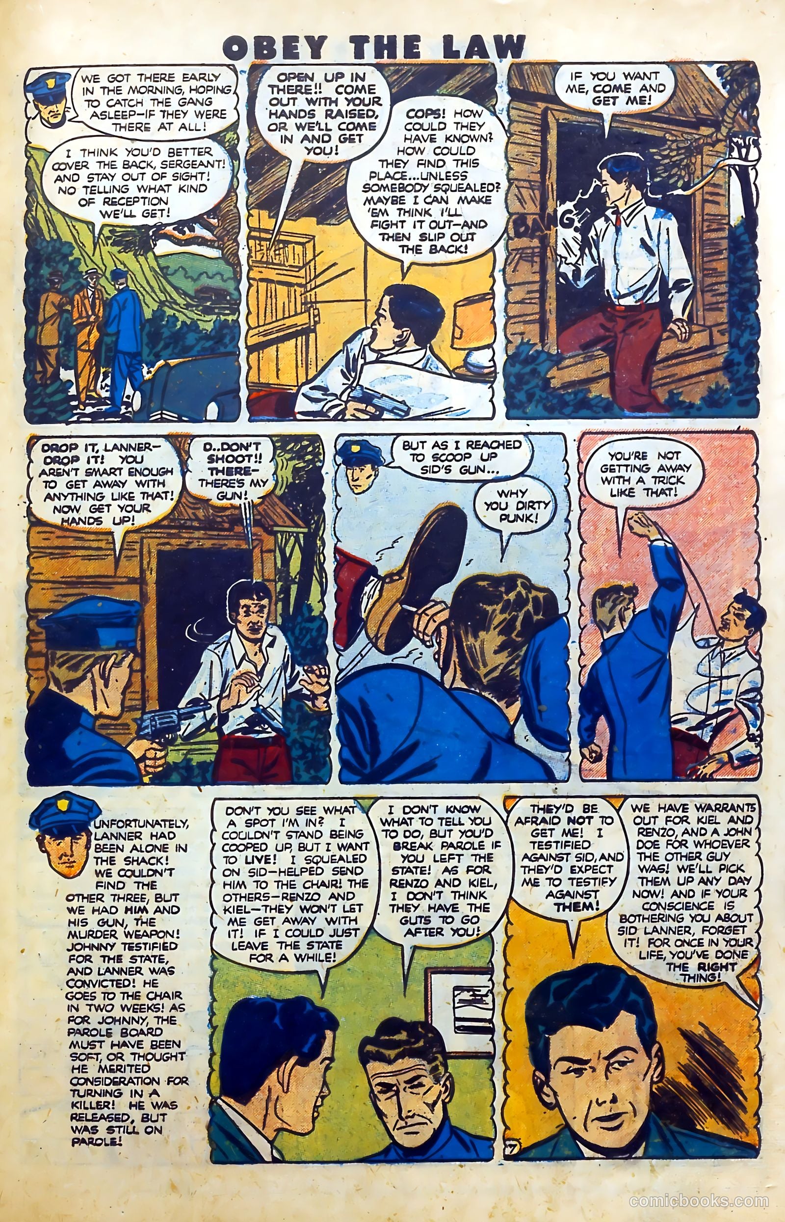 Crime and Punishment #30 (1950) — page 47 of 52