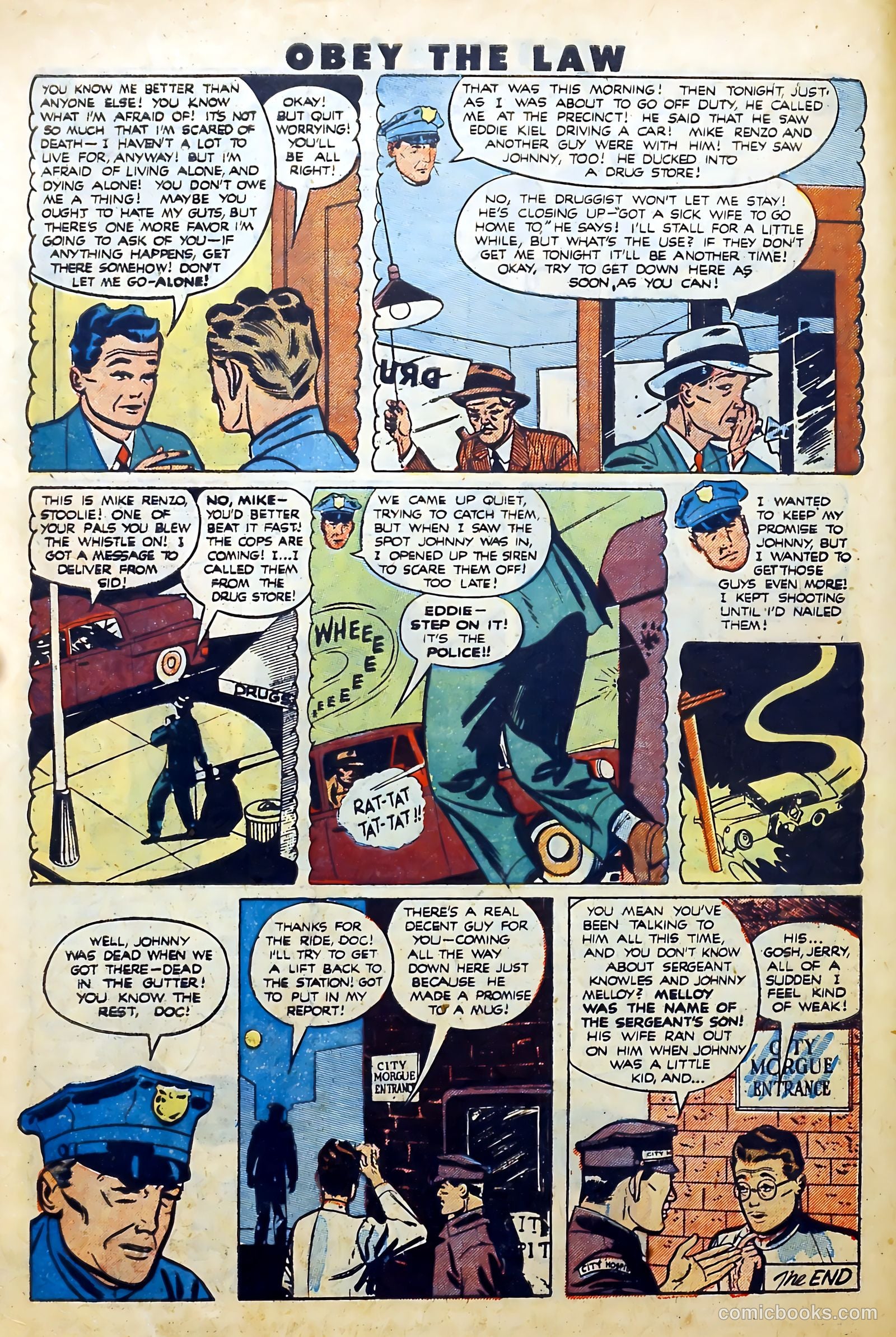 Crime and Punishment #30 (1950) — page 48 of 52