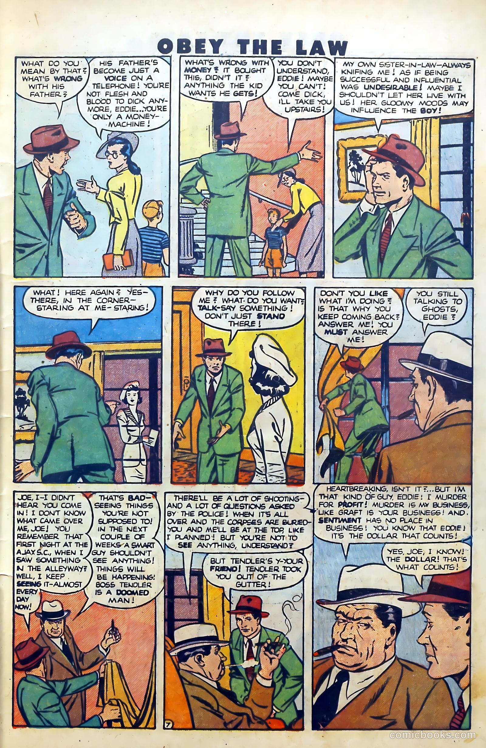Crime and Punishment #31 (1950) — page 9 of 52