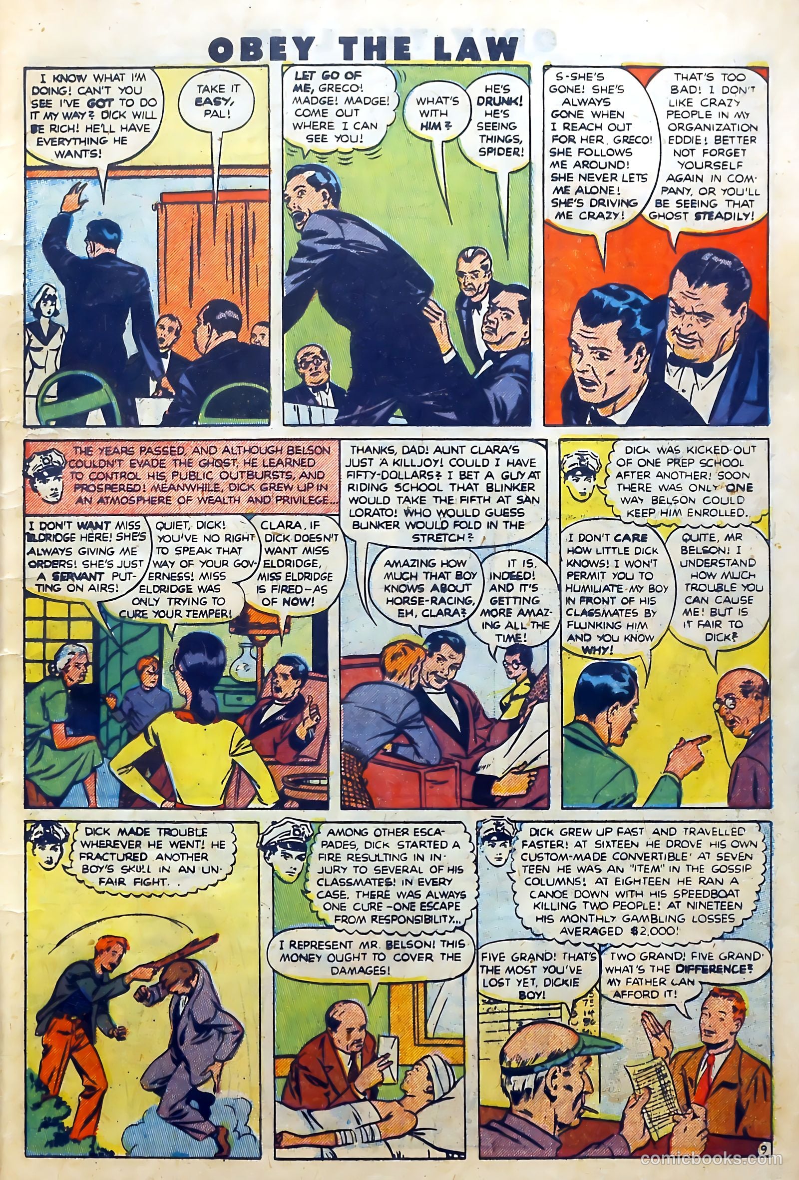 Crime and Punishment #31 (1950) — page 11 of 52