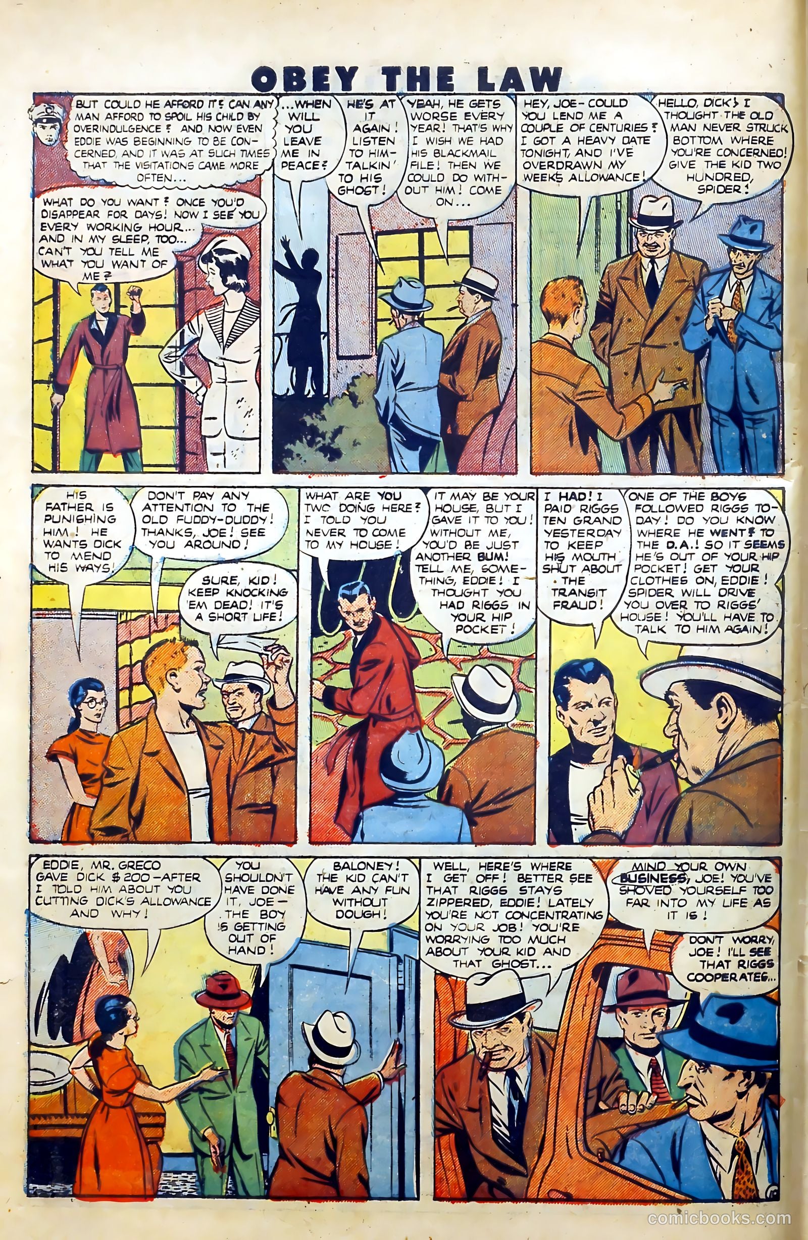 Crime and Punishment #31 (1950) — page 12 of 52