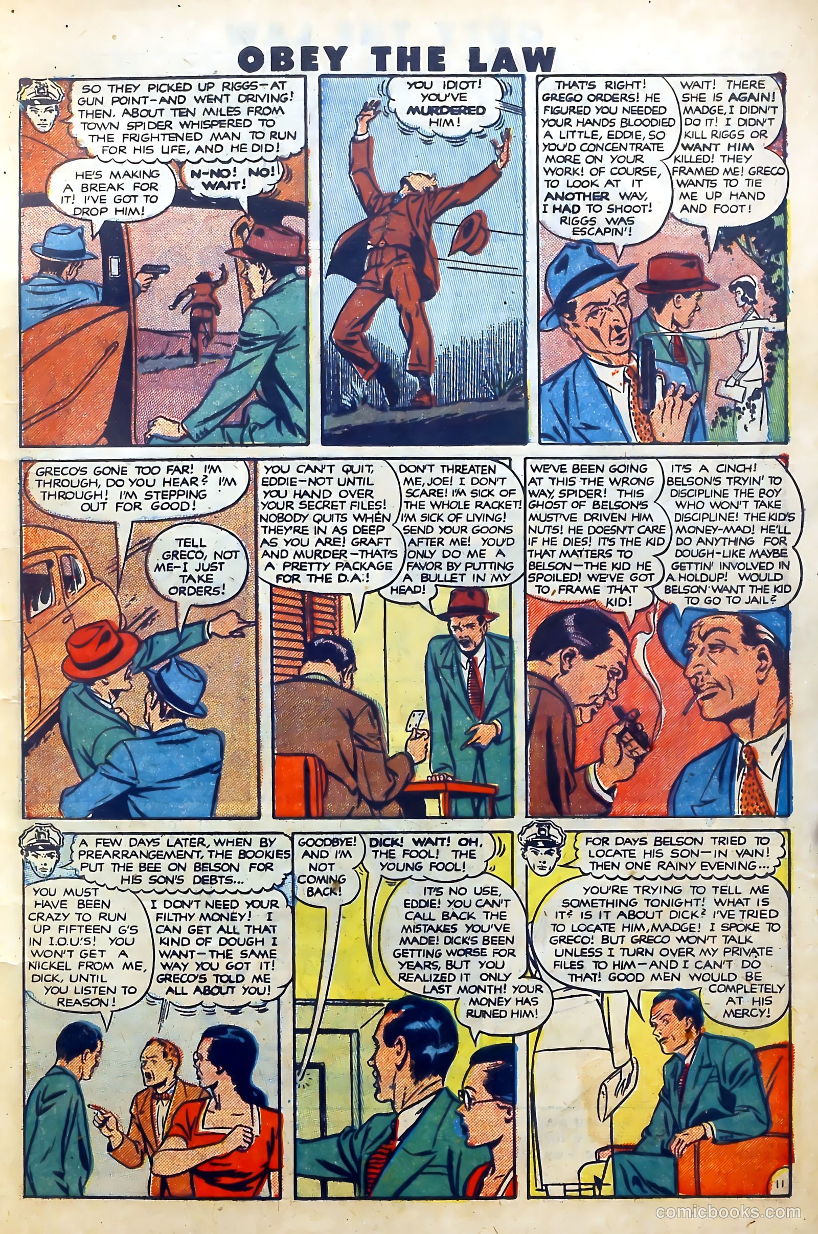 Crime and Punishment #31 (1950) — page 13 of 52