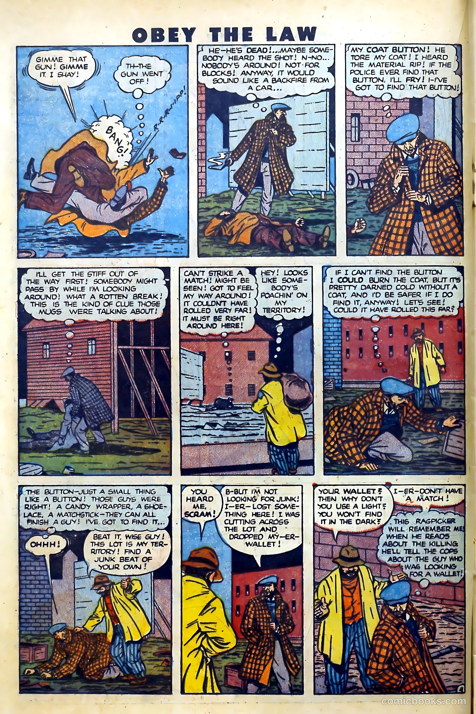 Crime and Punishment #31 (1950) — page 20 of 52