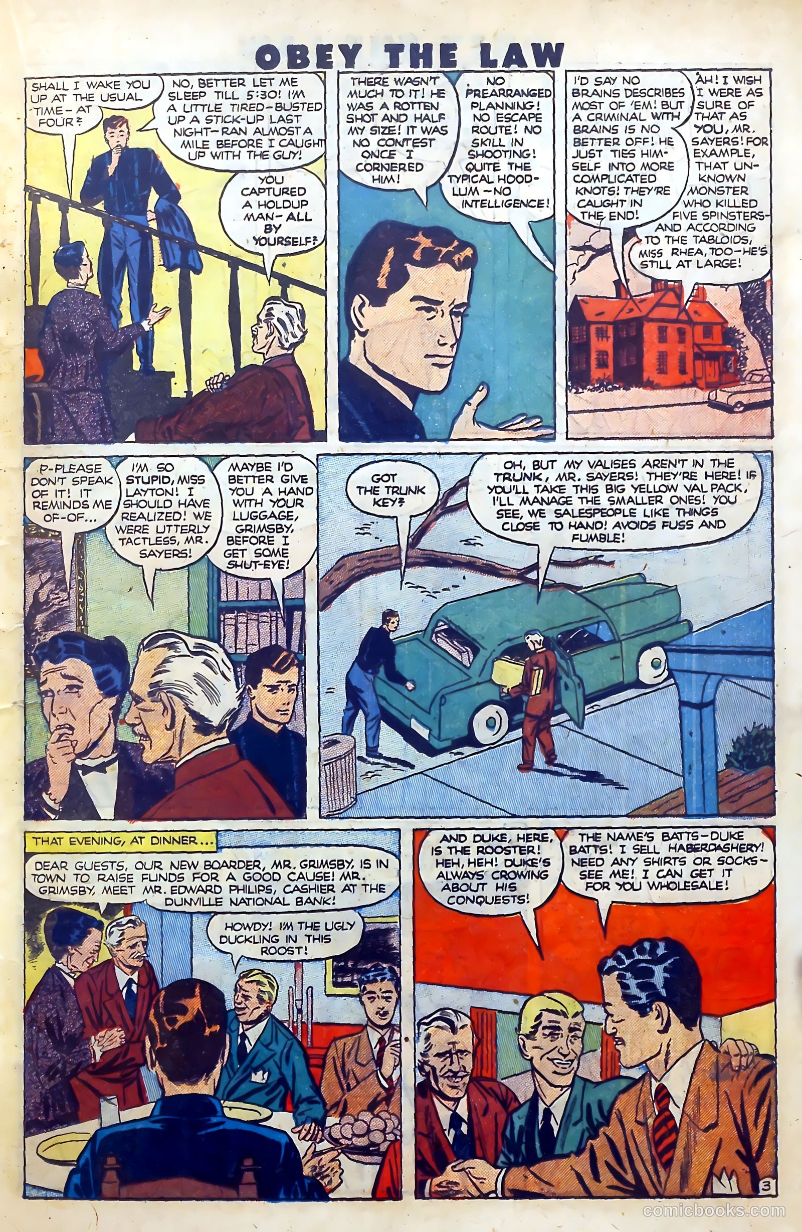 Crime and Punishment #31 (1950) — page 27 of 52