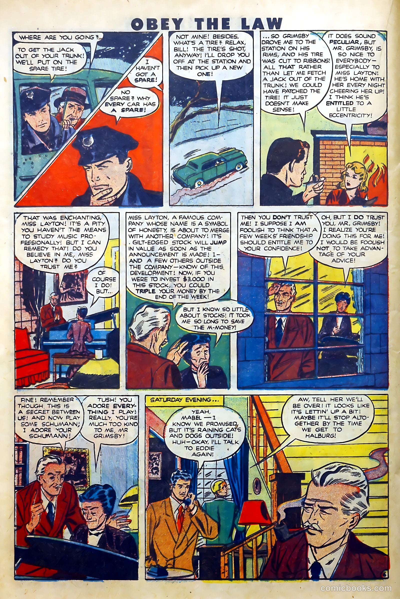 Crime and Punishment #31 (1950) — page 30 of 52