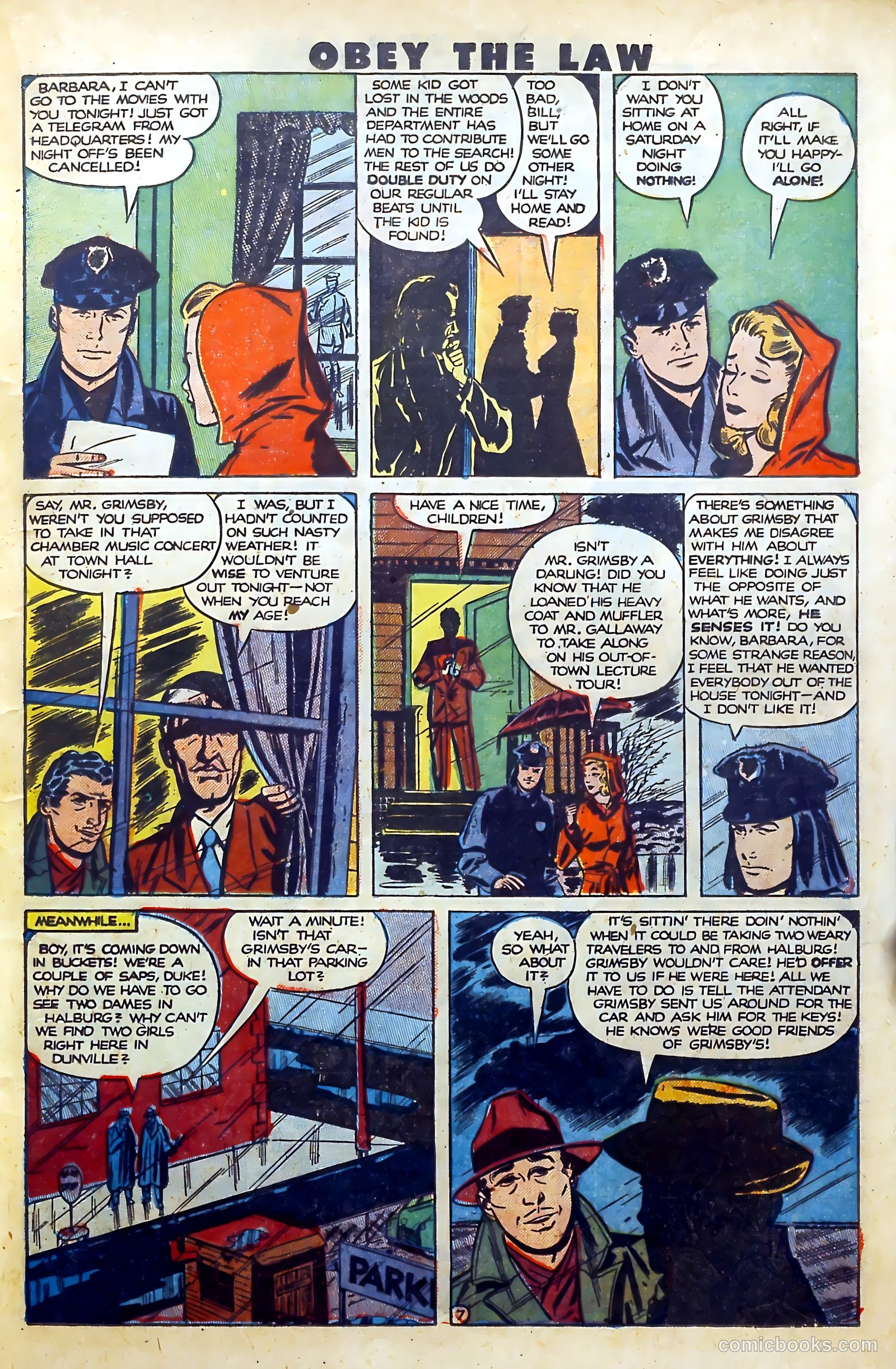 Crime and Punishment #31 (1950) — page 31 of 52