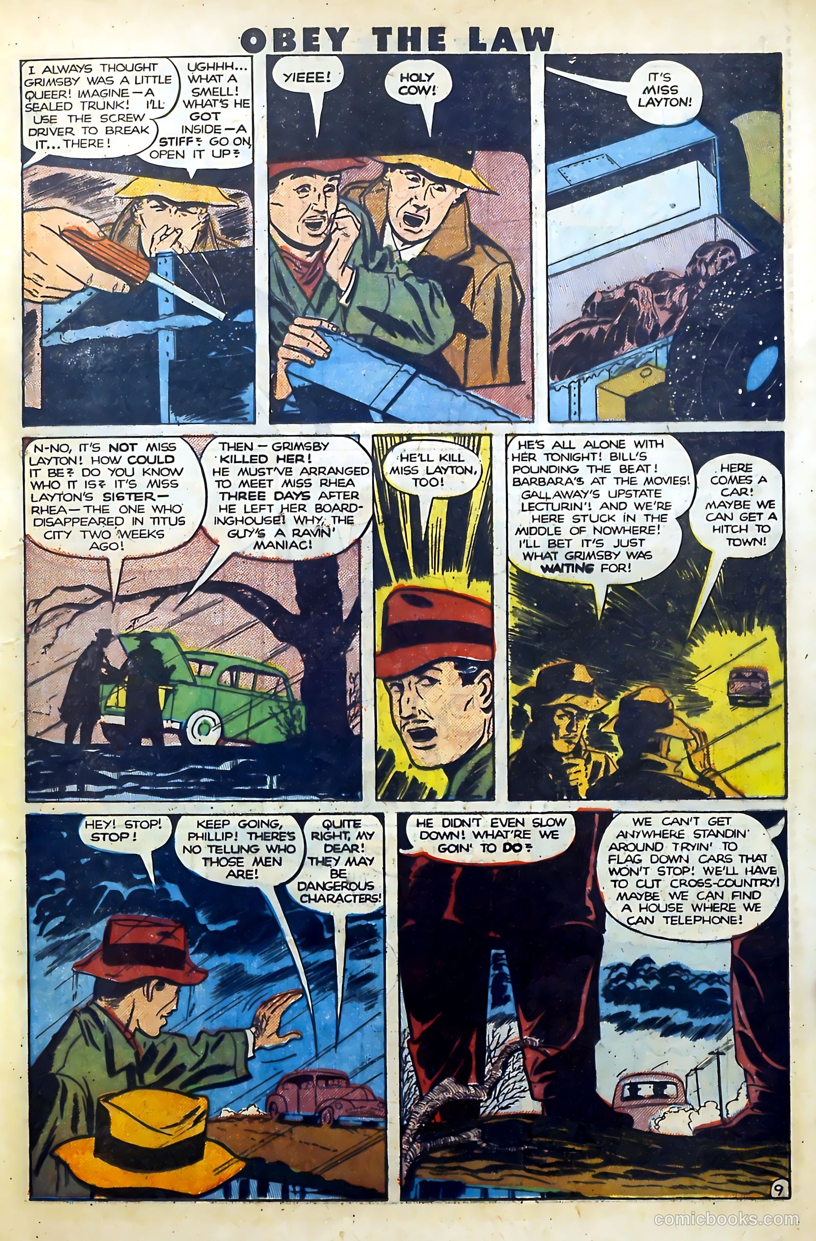 Crime and Punishment #31 (1950) — page 33 of 52
