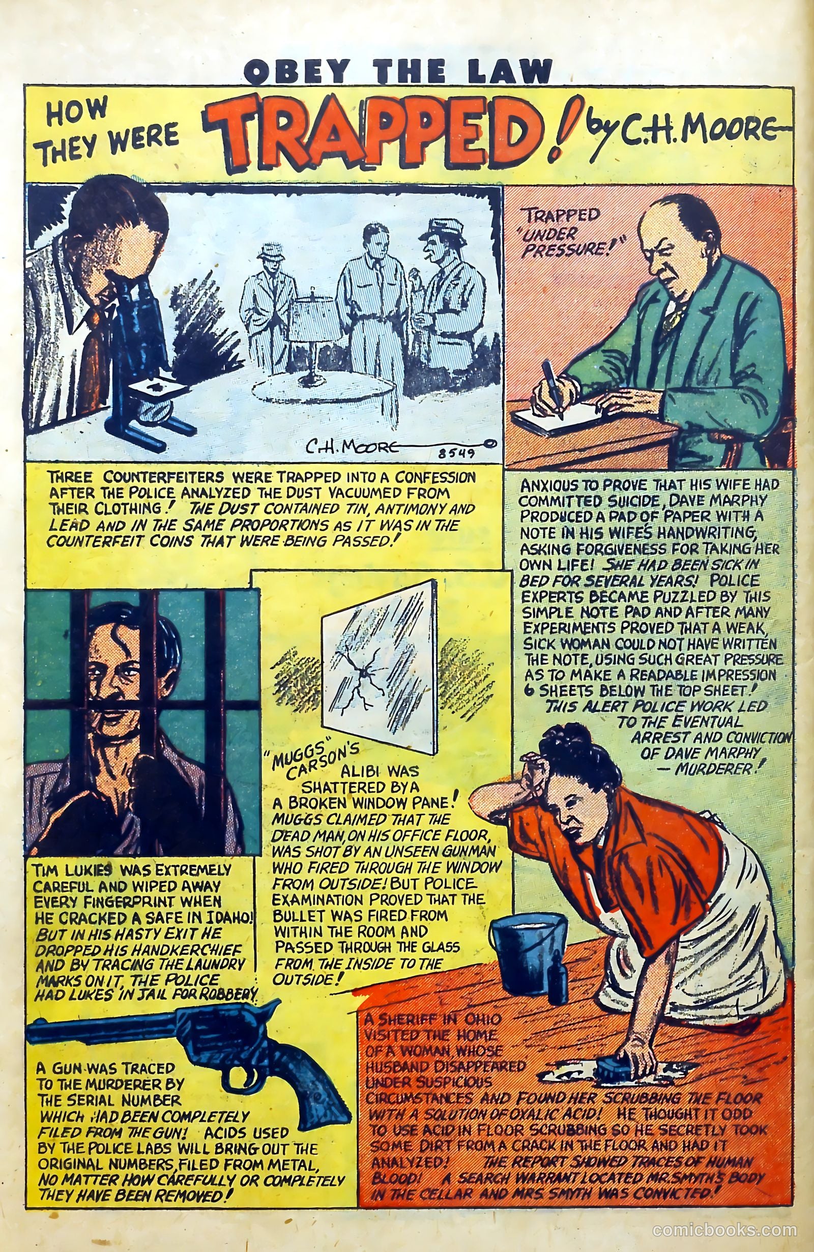 Crime and Punishment #31 (1950) — page 40 of 52