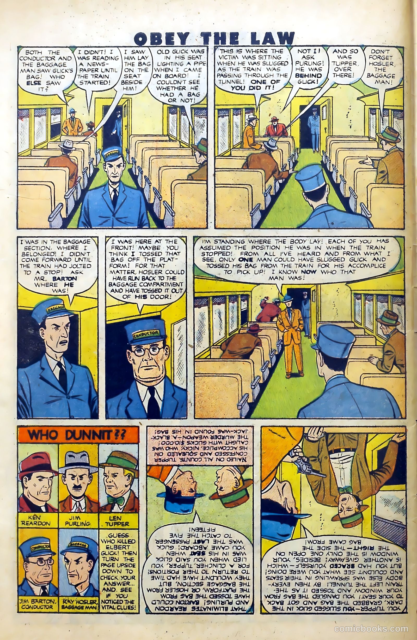 Crime and Punishment #31 (1950) — page 48 of 52