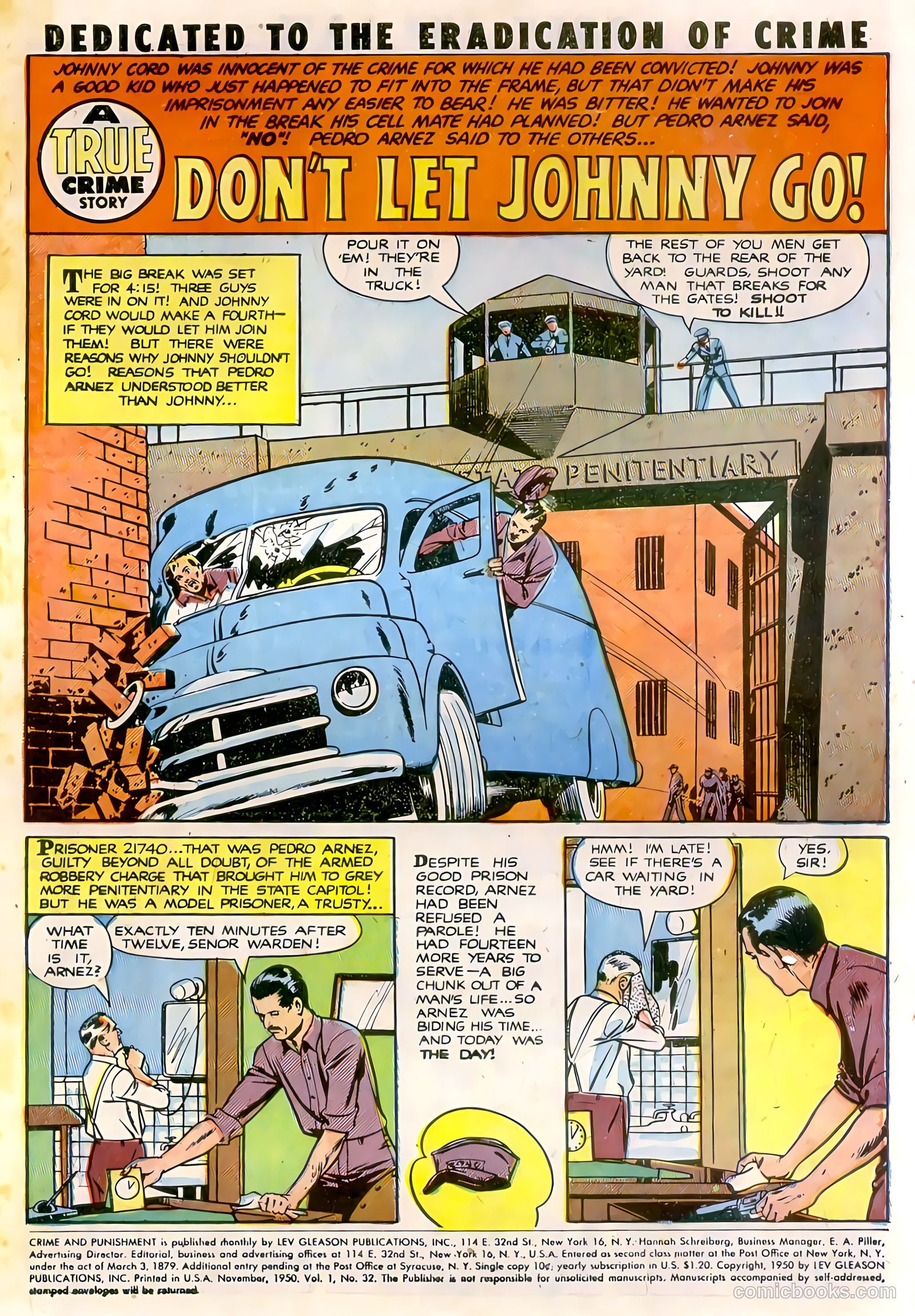 Crime and Punishment #32 (1950) — page 2 of 49