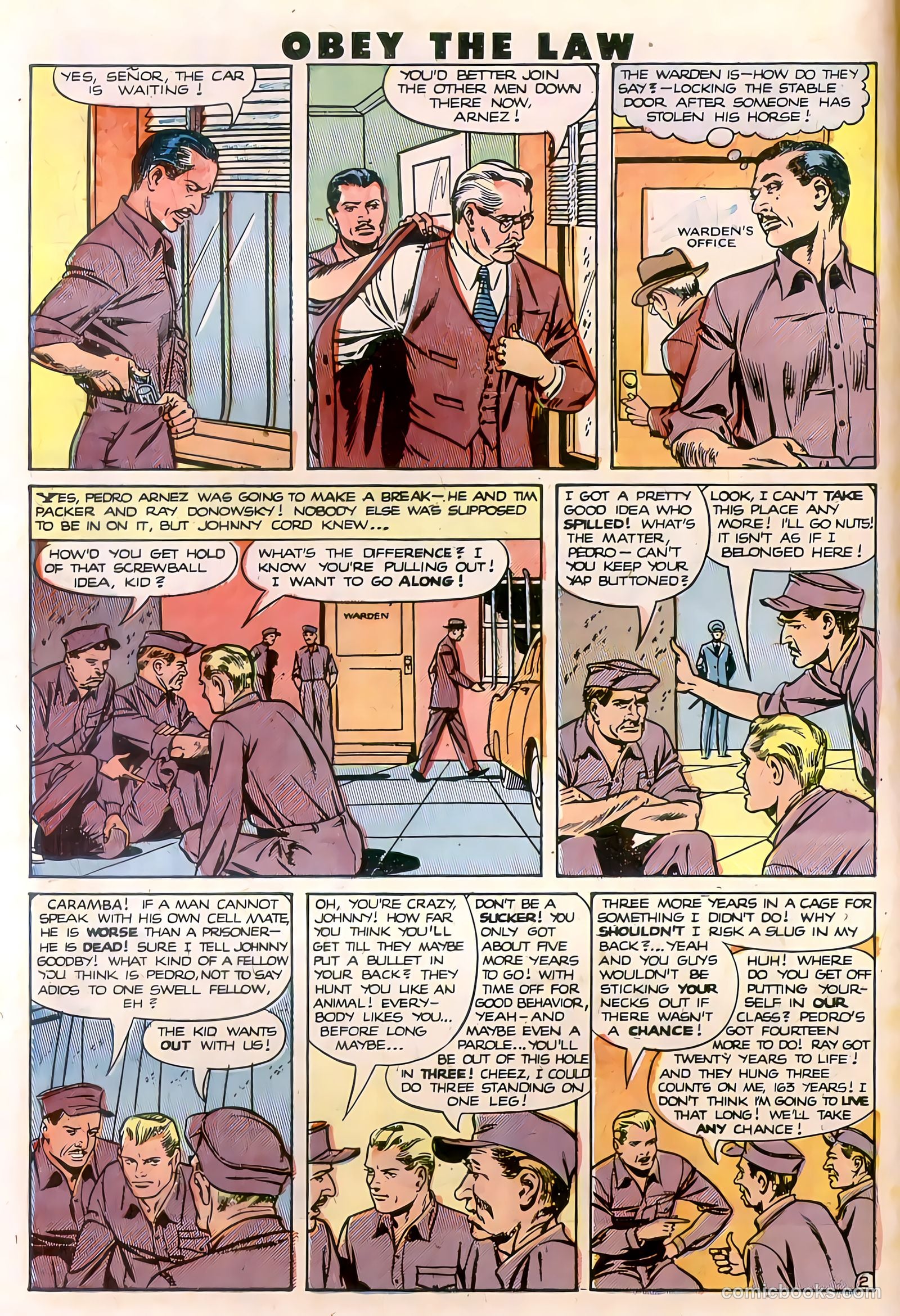 Crime and Punishment #32 (1950) — page 3 of 49