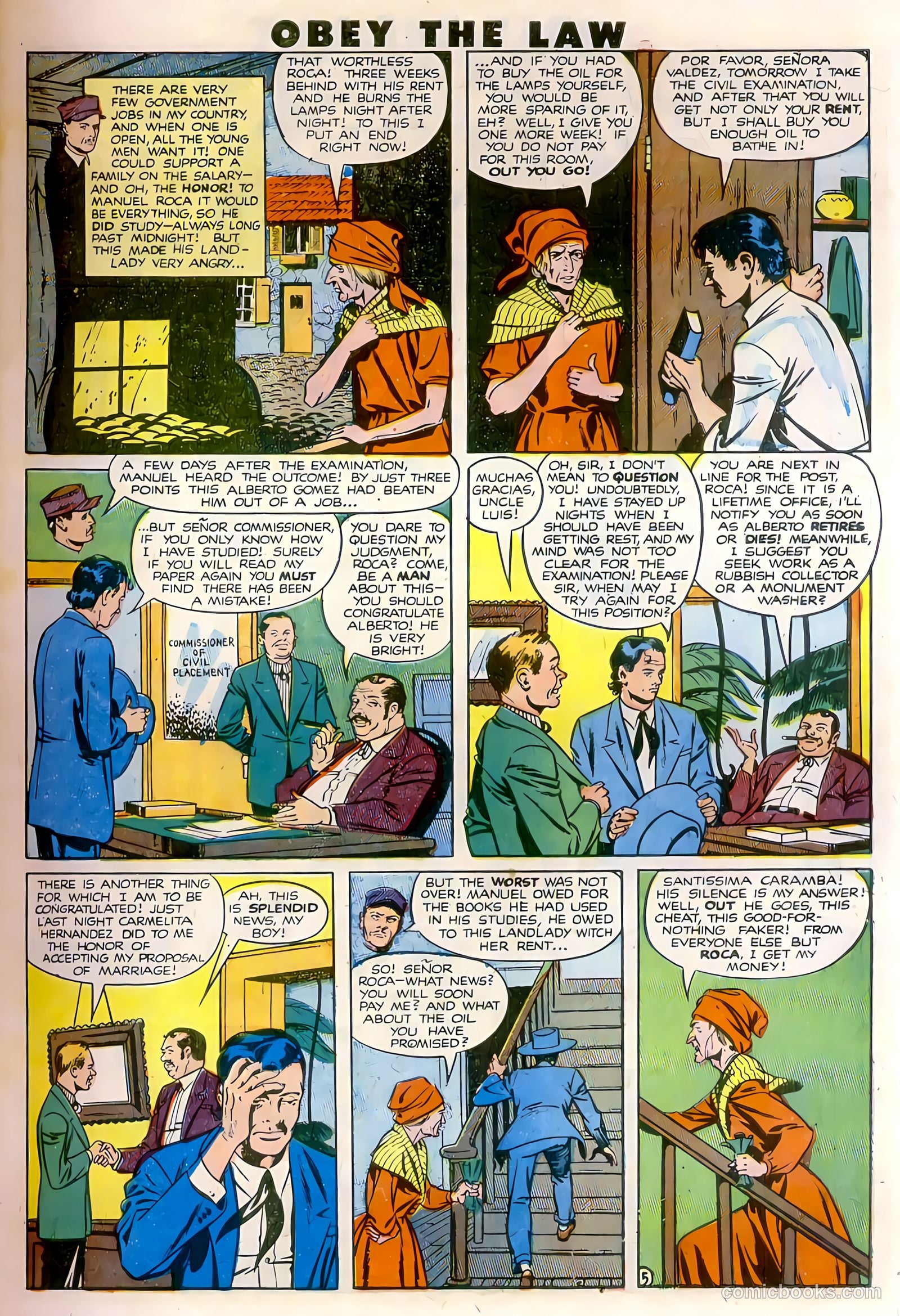 Crime and Punishment #32 (1950) — page 6 of 49