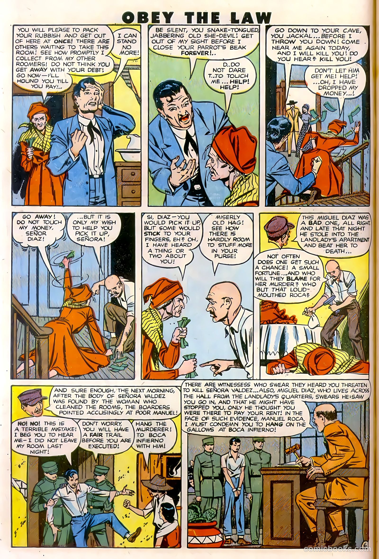 Crime and Punishment #32 (1950) — page 7 of 49
