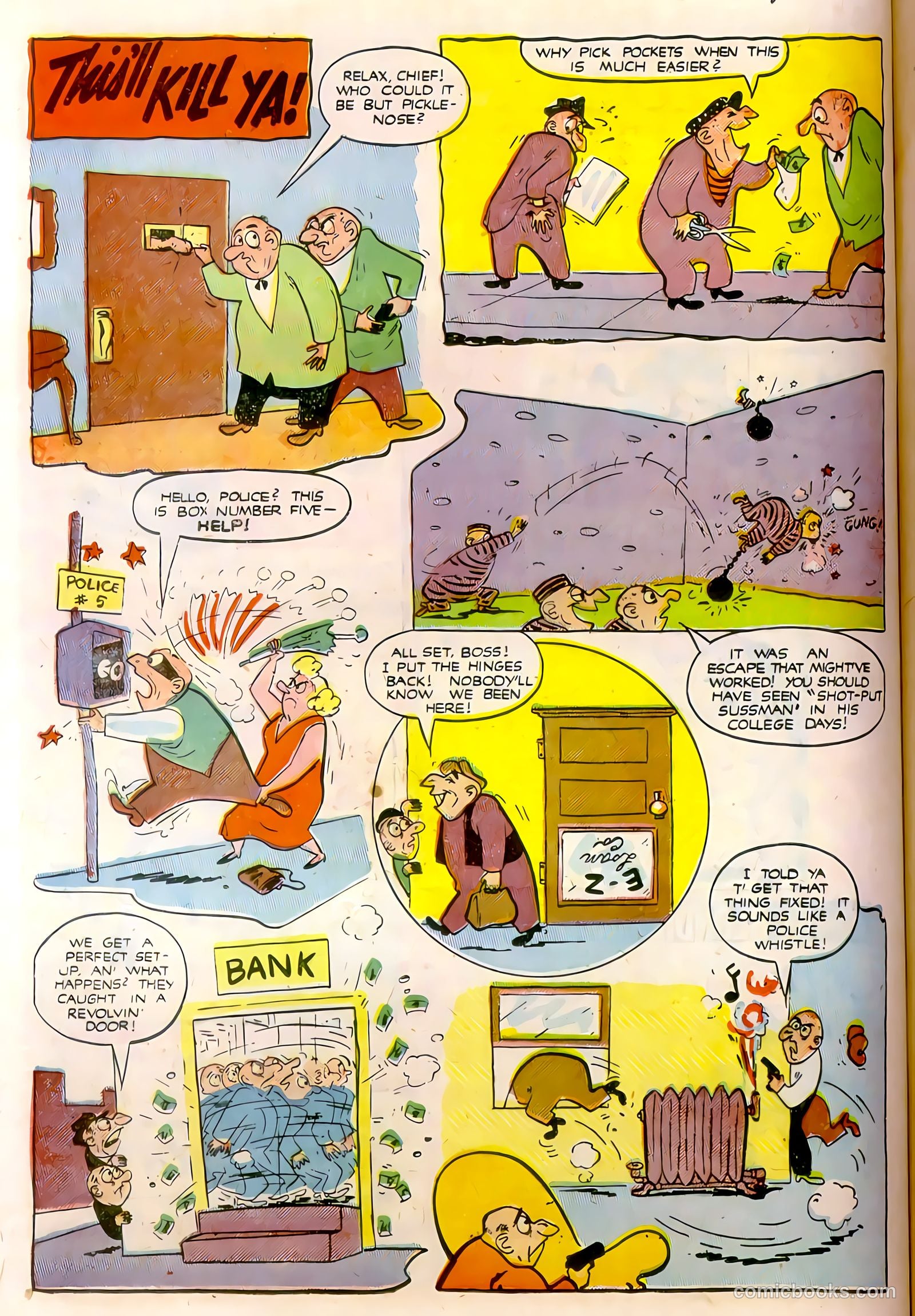 Crime and Punishment #32 (1950) — page 15 of 49