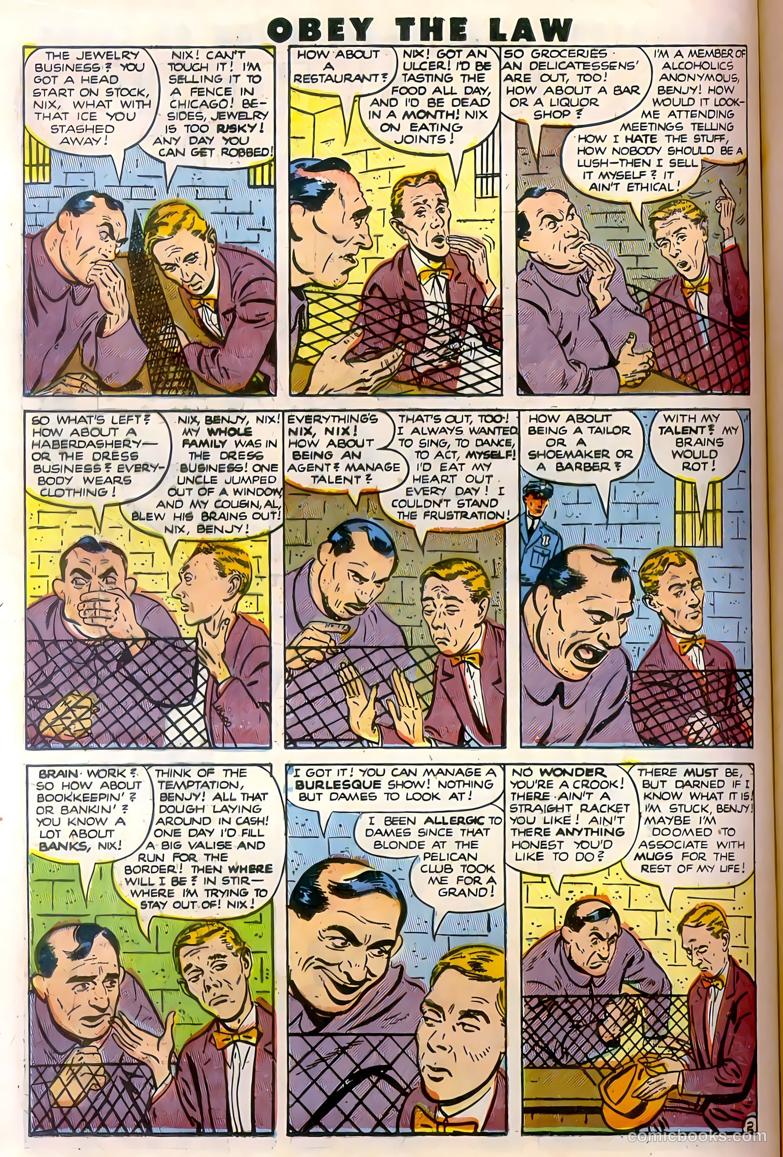 Crime and Punishment #32 (1950) — page 17 of 49