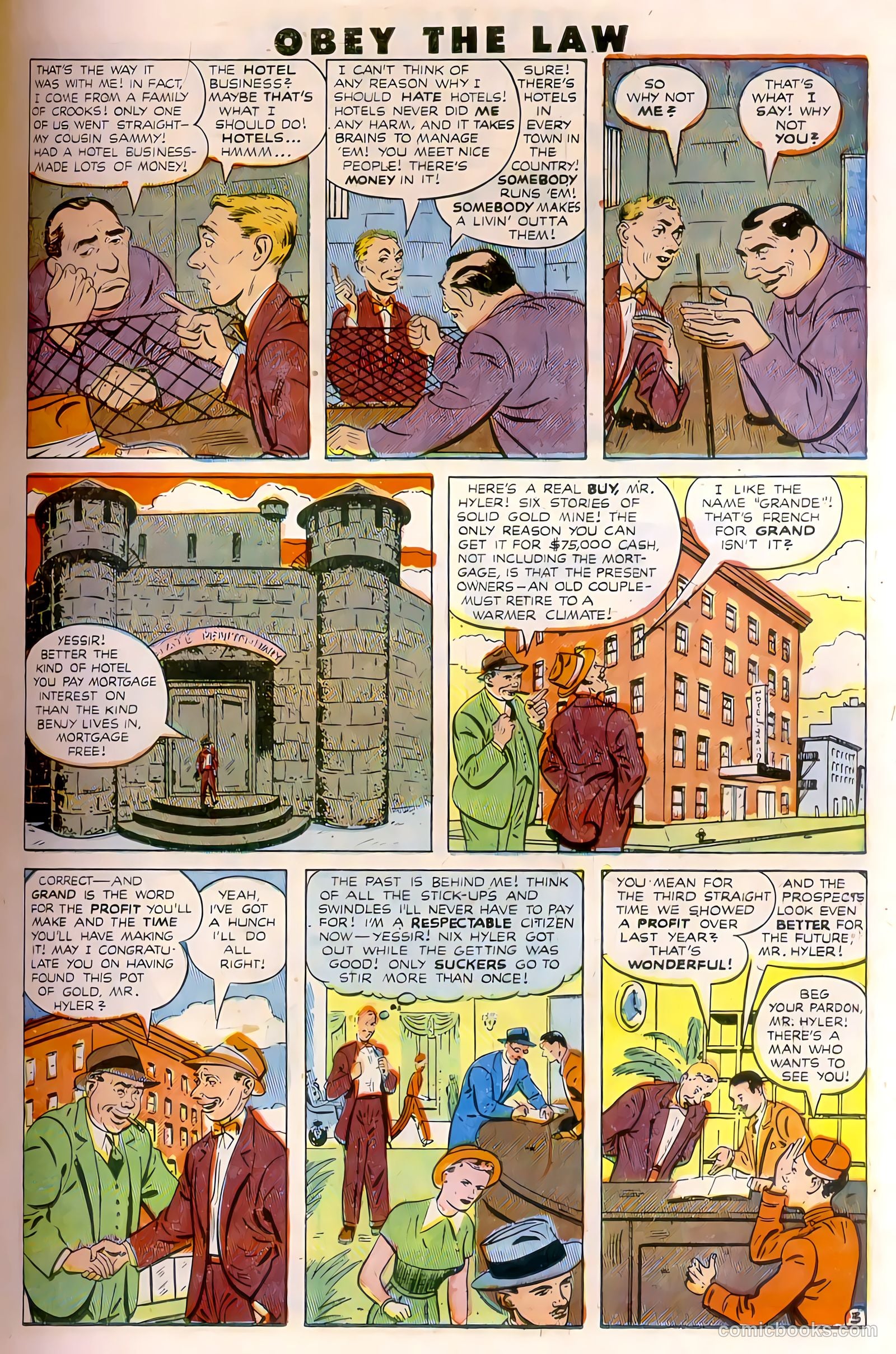 Crime and Punishment #32 (1950) — page 18 of 49