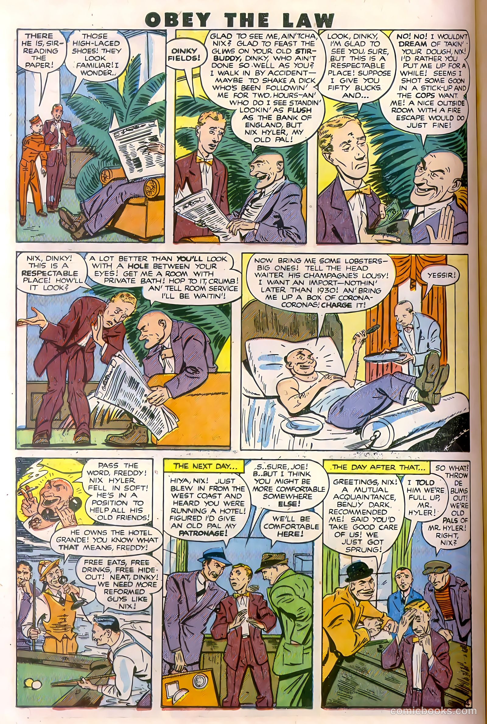 Crime and Punishment #32 (1950) — page 19 of 49