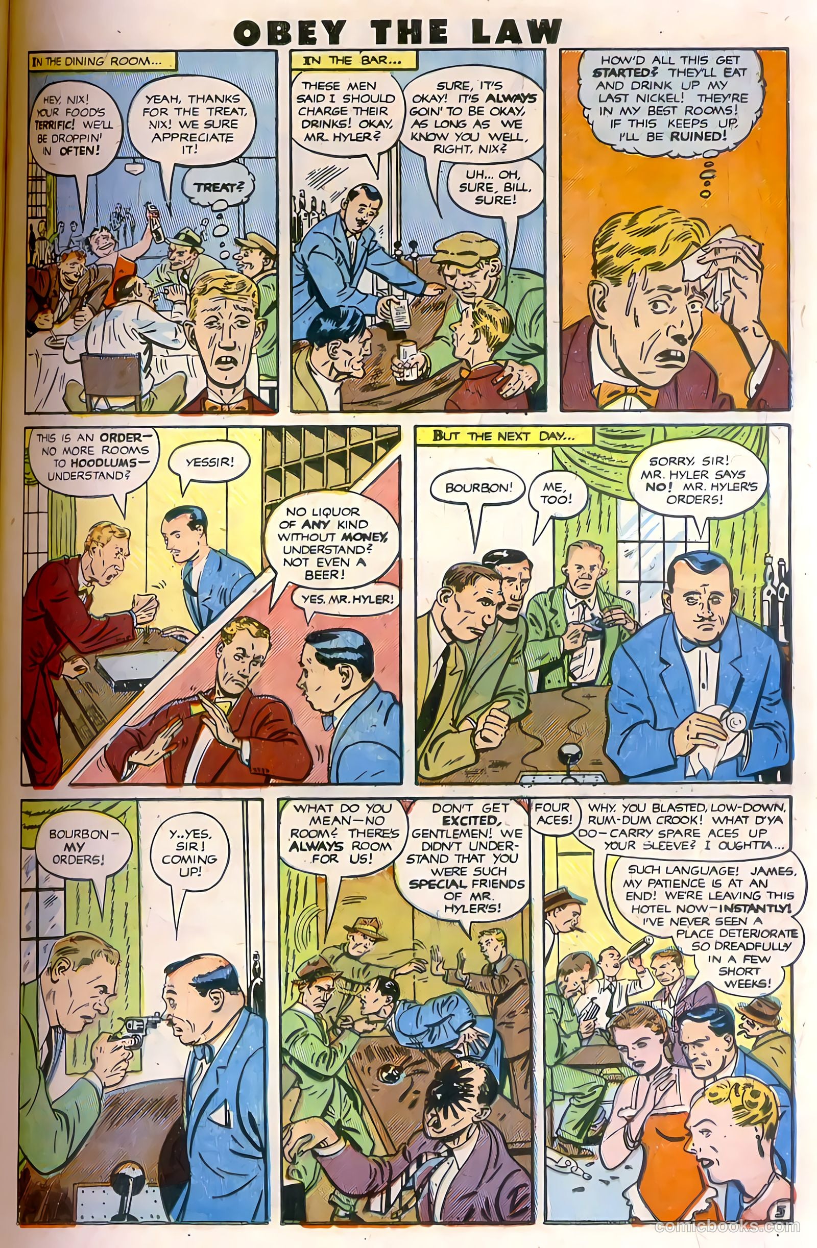 Crime and Punishment #32 (1950) — page 20 of 49