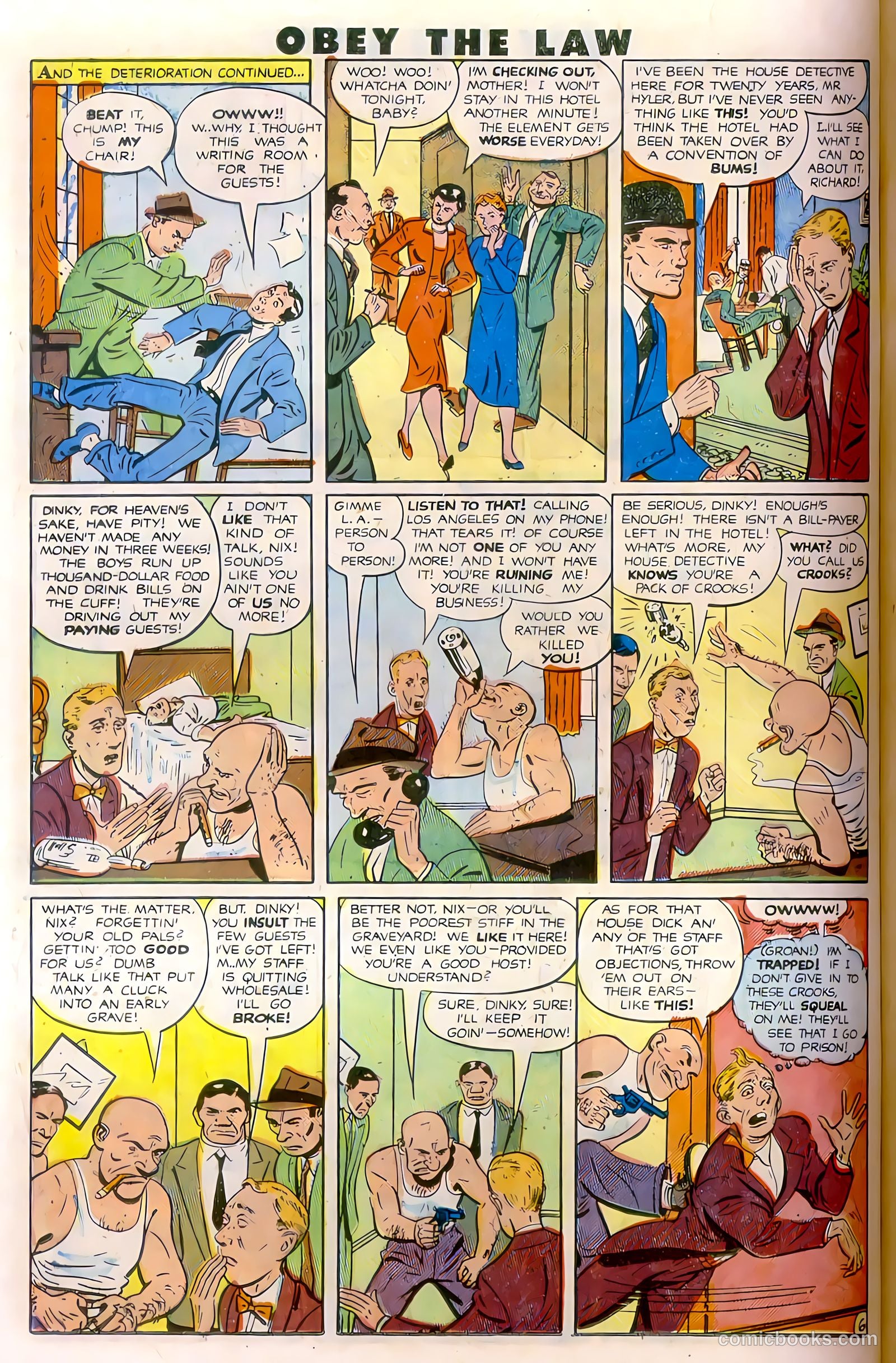 Crime and Punishment #32 (1950) — page 21 of 49