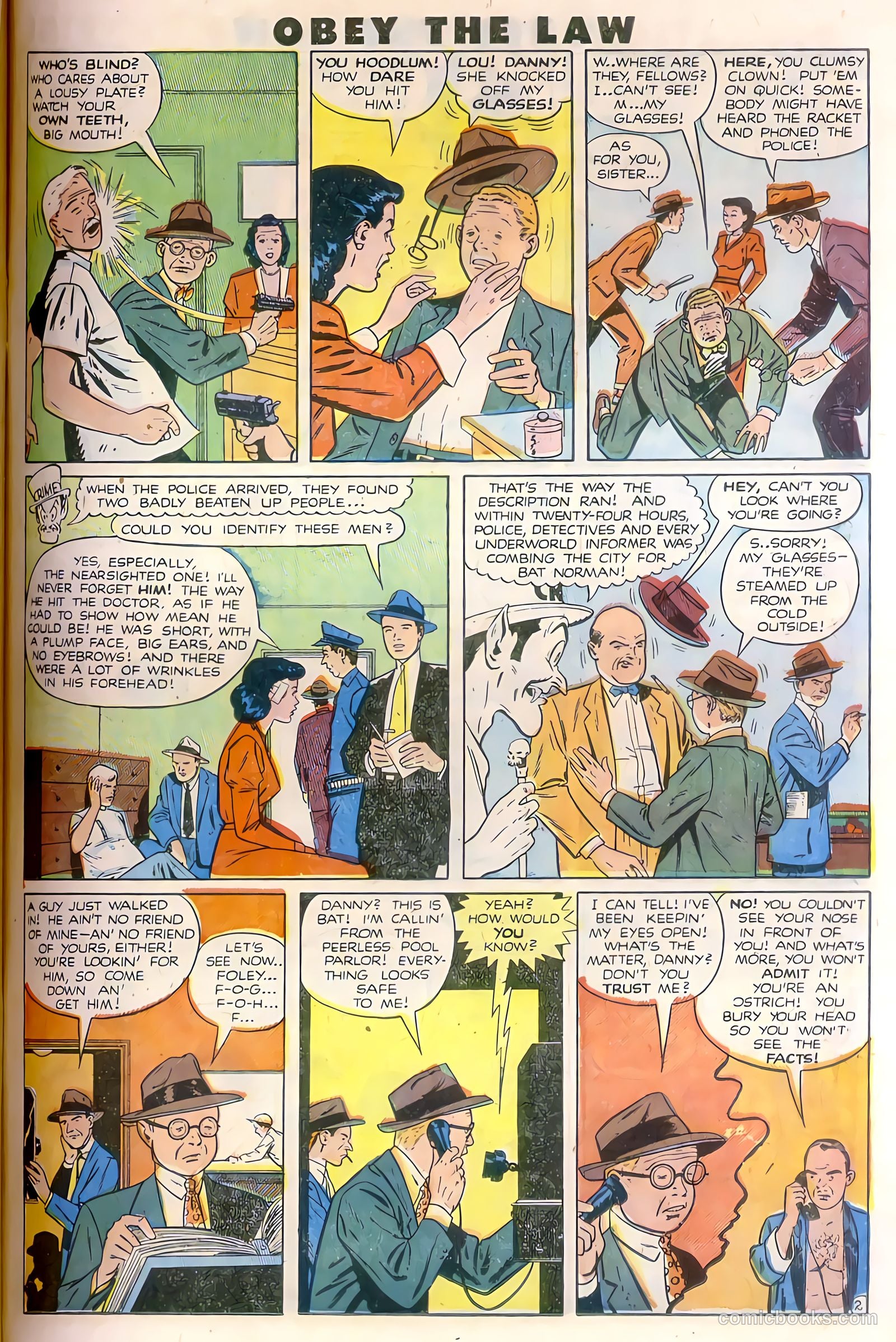 Crime and Punishment #32 (1950) — page 30 of 49