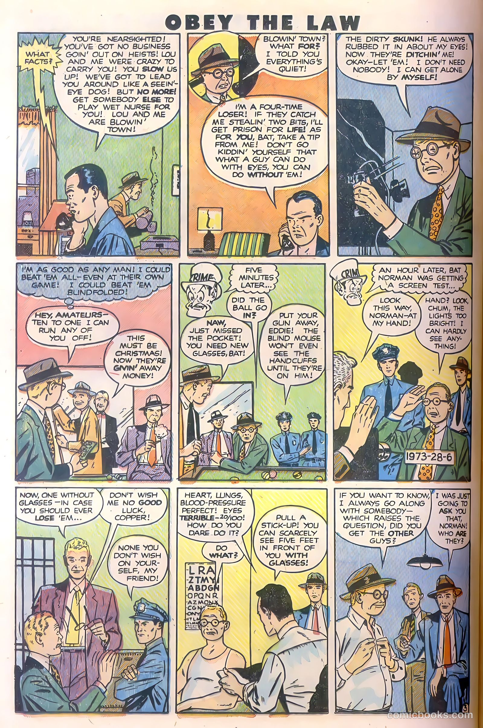 Crime and Punishment #32 (1950) — page 31 of 49