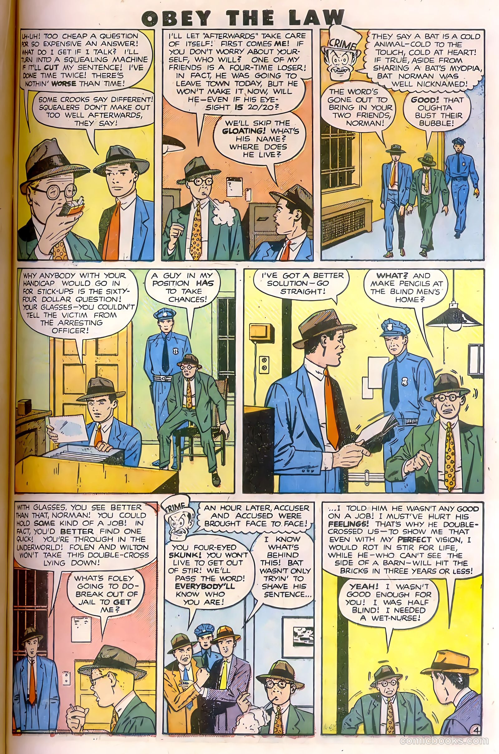 Crime and Punishment #32 (1950) — page 32 of 49