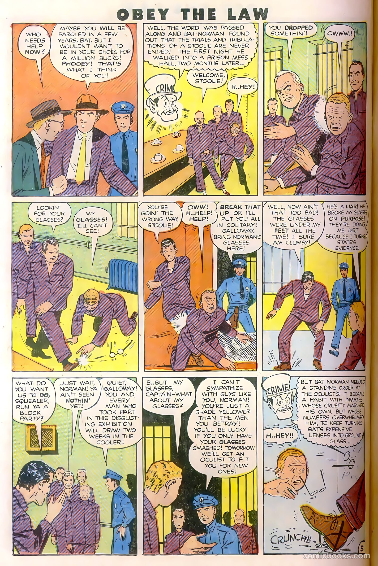 Crime and Punishment #32 (1950) — page 33 of 49