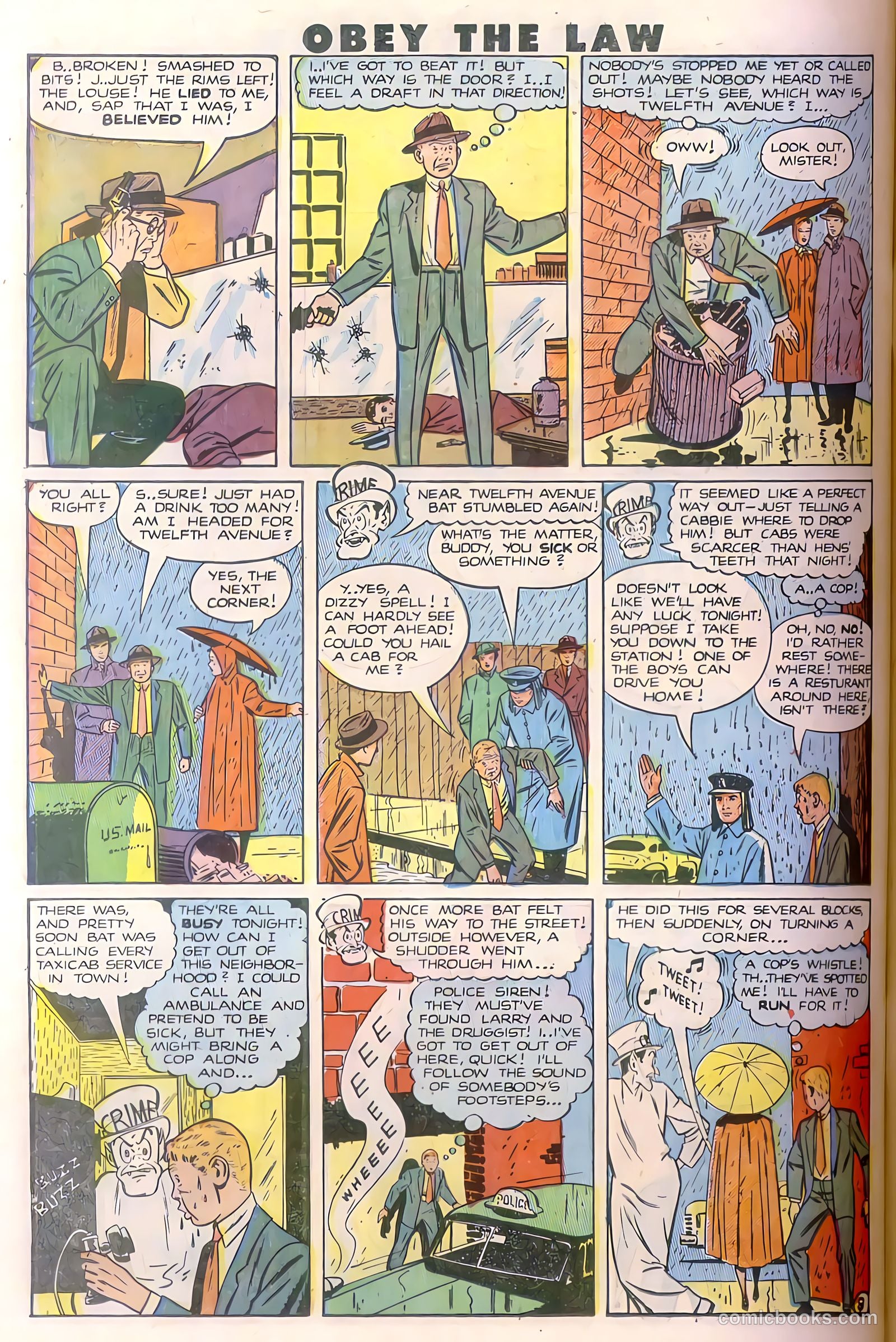 Crime and Punishment #32 (1950) — page 37 of 49