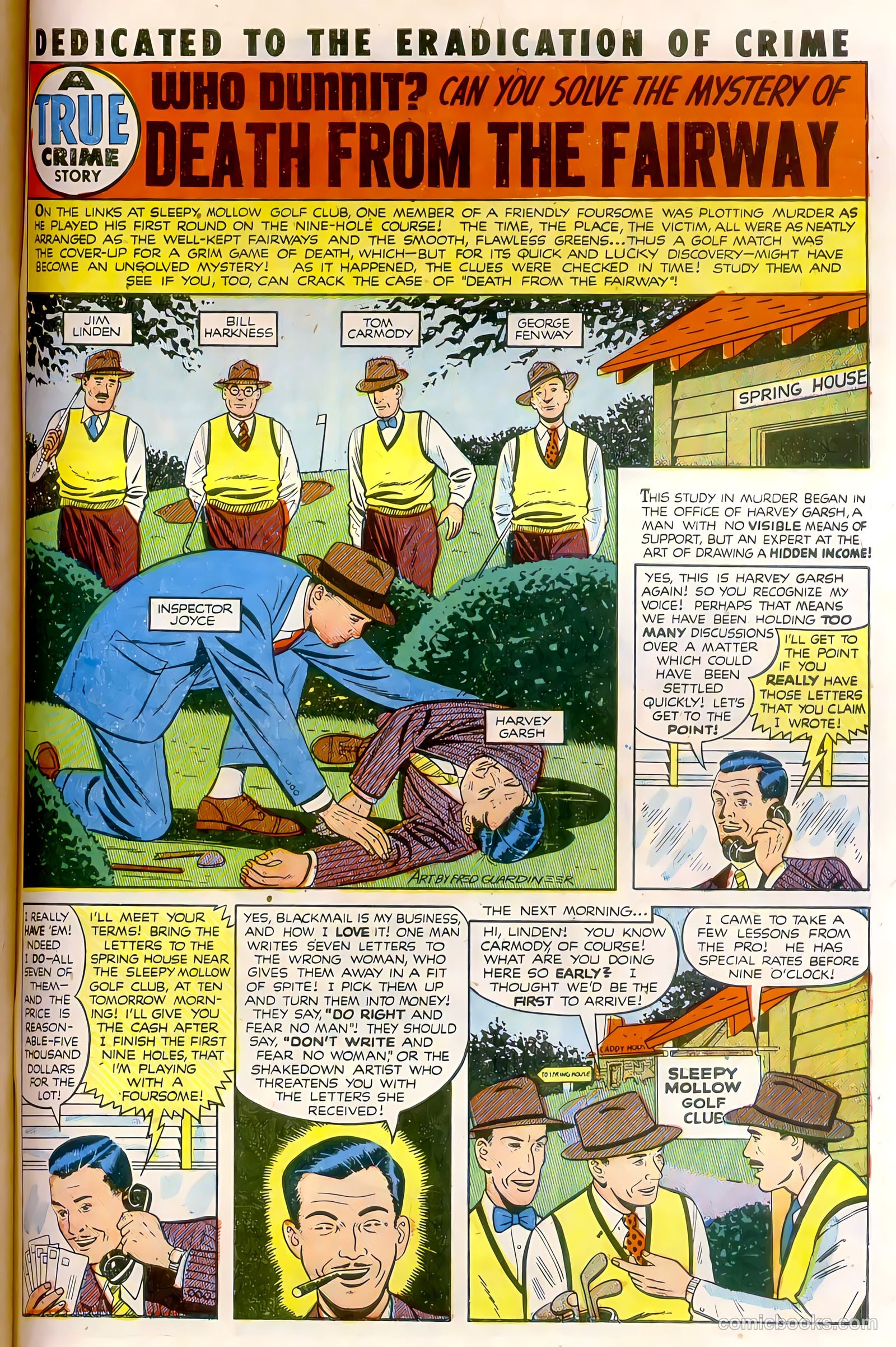 Crime and Punishment #32 (1950) — page 42 of 49