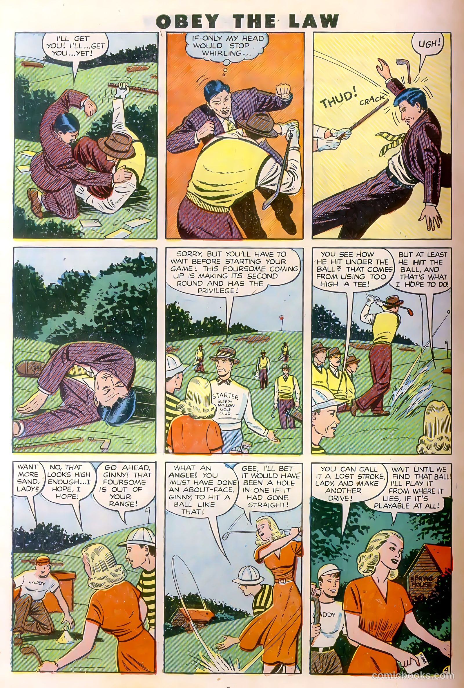 Crime and Punishment #32 (1950) — page 45 of 49