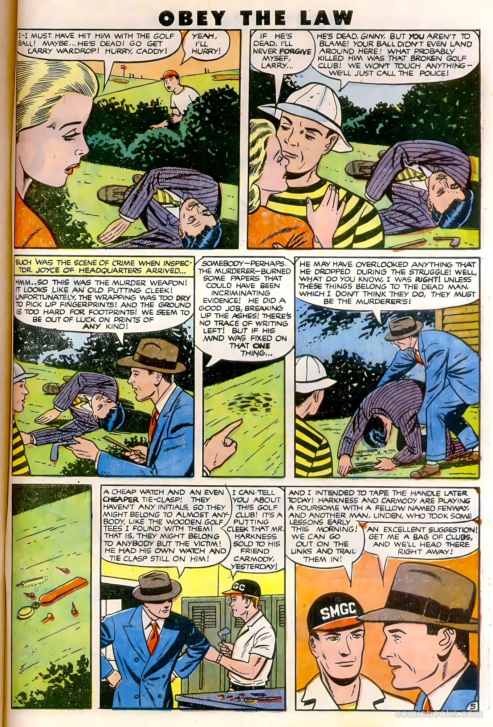 Crime and Punishment #32 (1950) — page 46 of 49