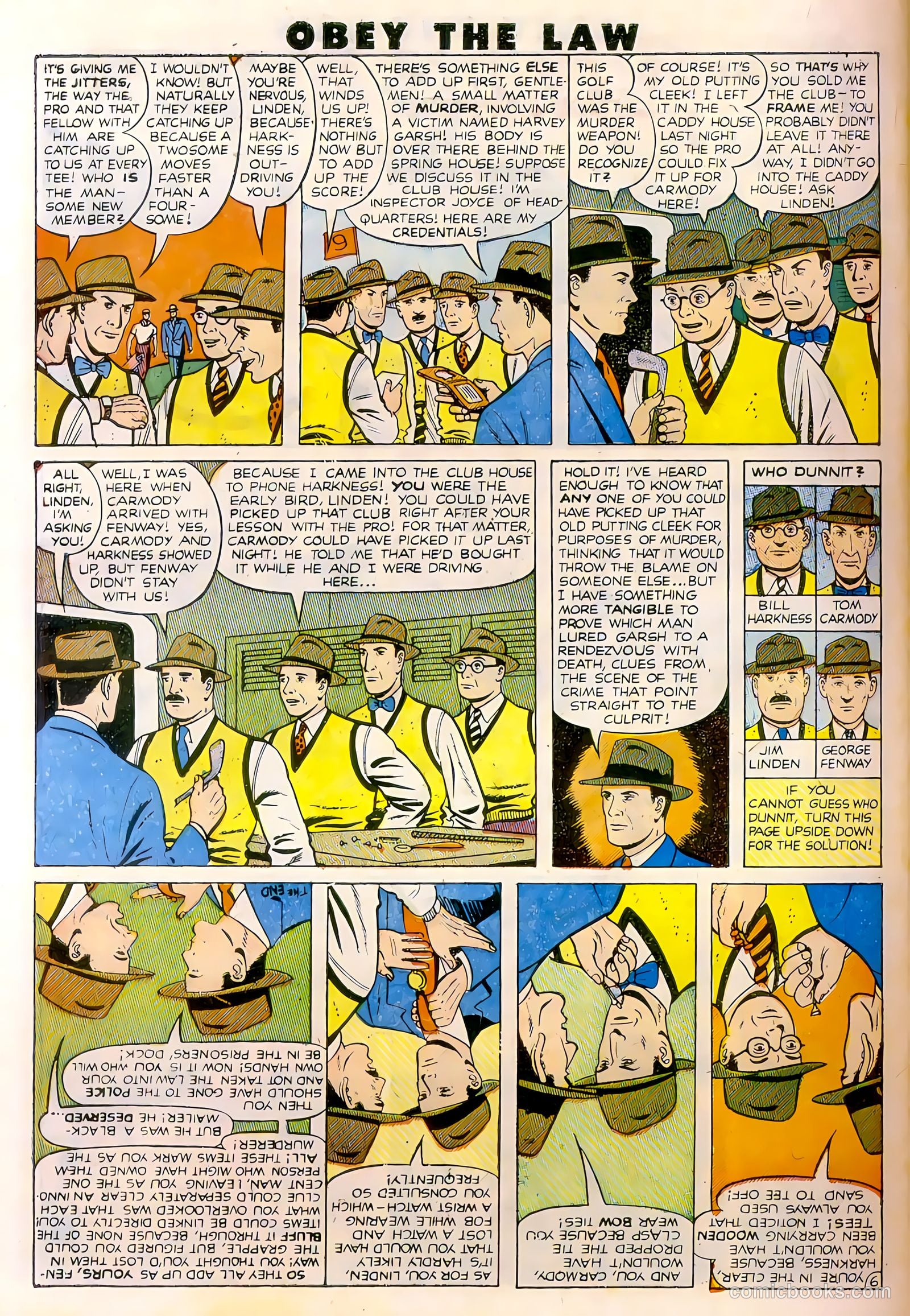 Crime and Punishment #32 (1950) — page 47 of 49