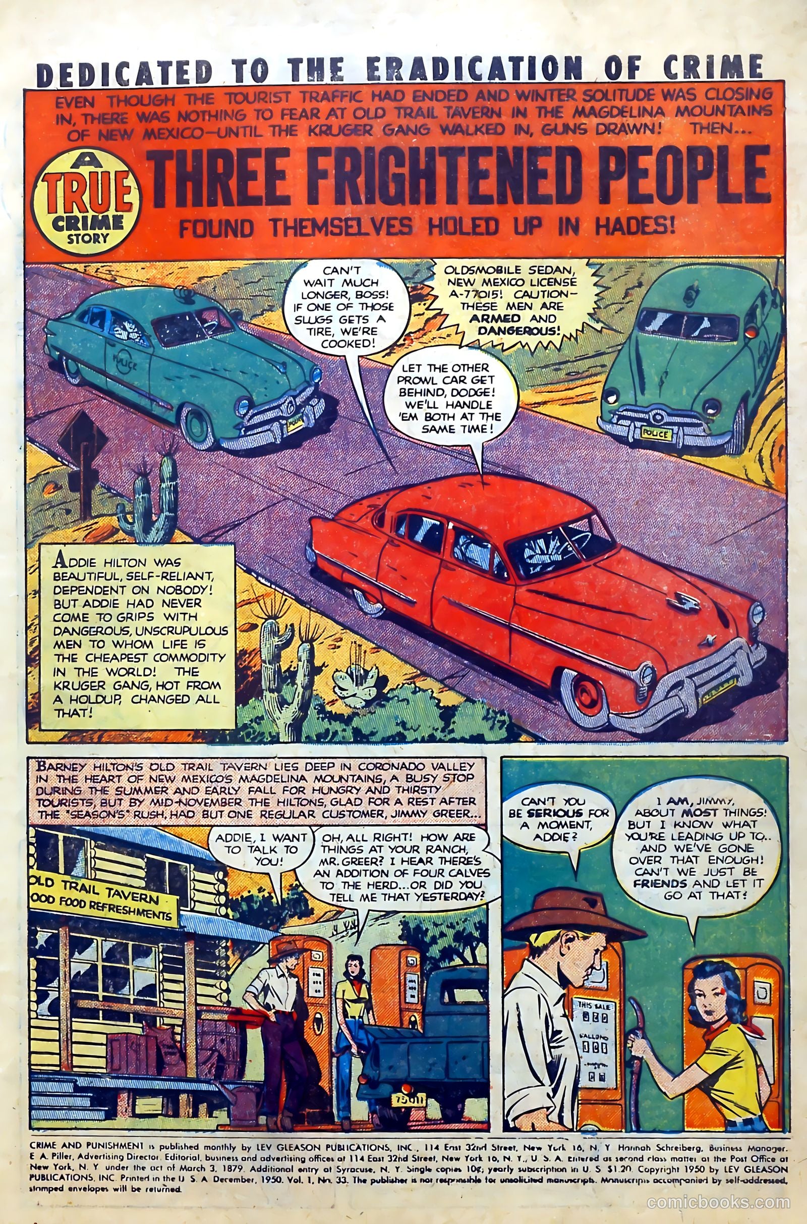Crime and Punishment #33 (1950) — page 3 of 52